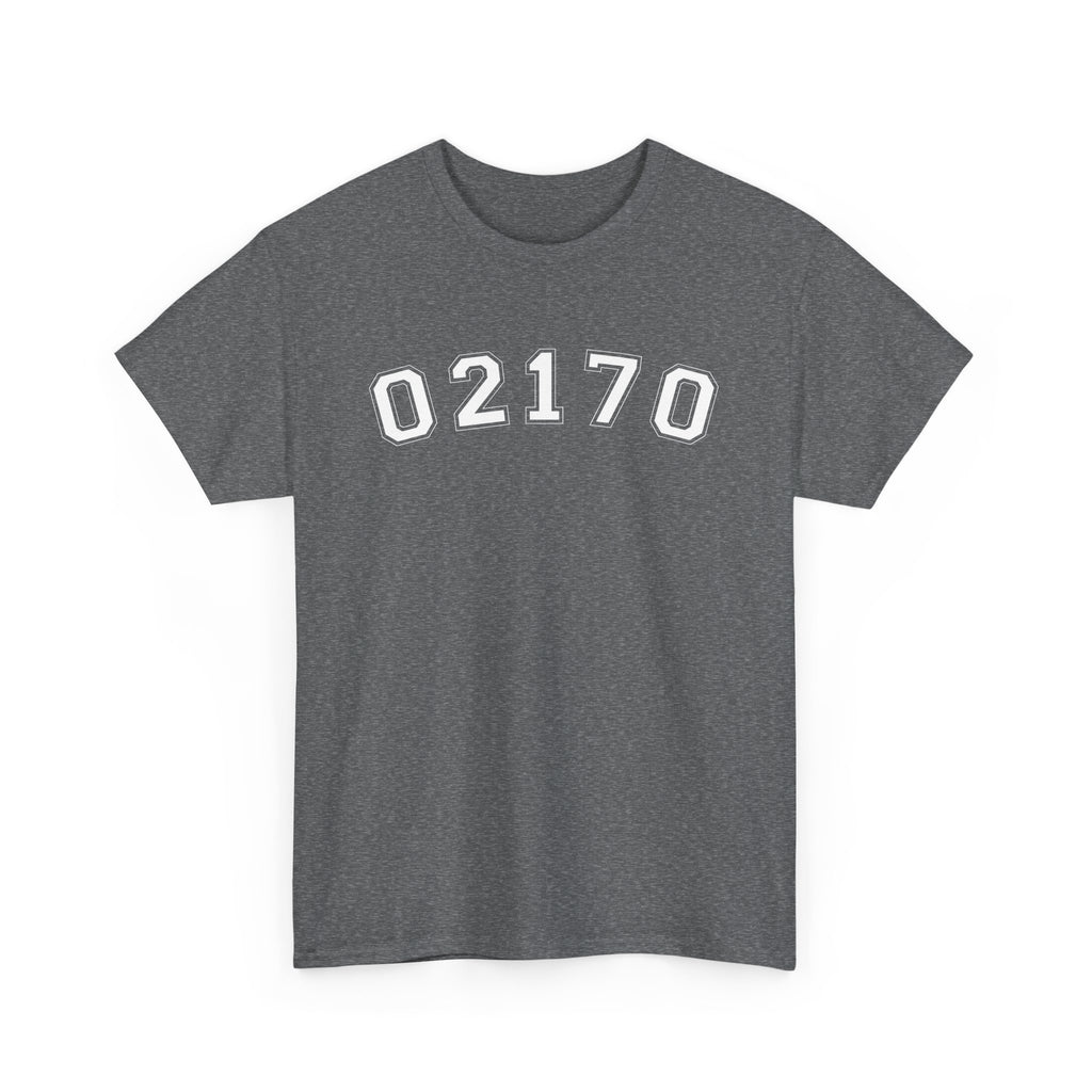 02170- Quincy Zip Code T-shirt White Text