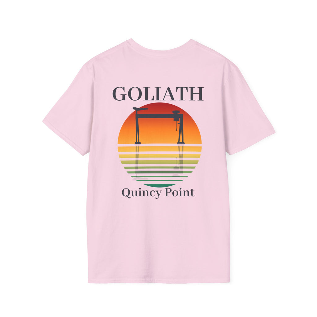 Fore River Shipyard Goliath Sunset T-shirt