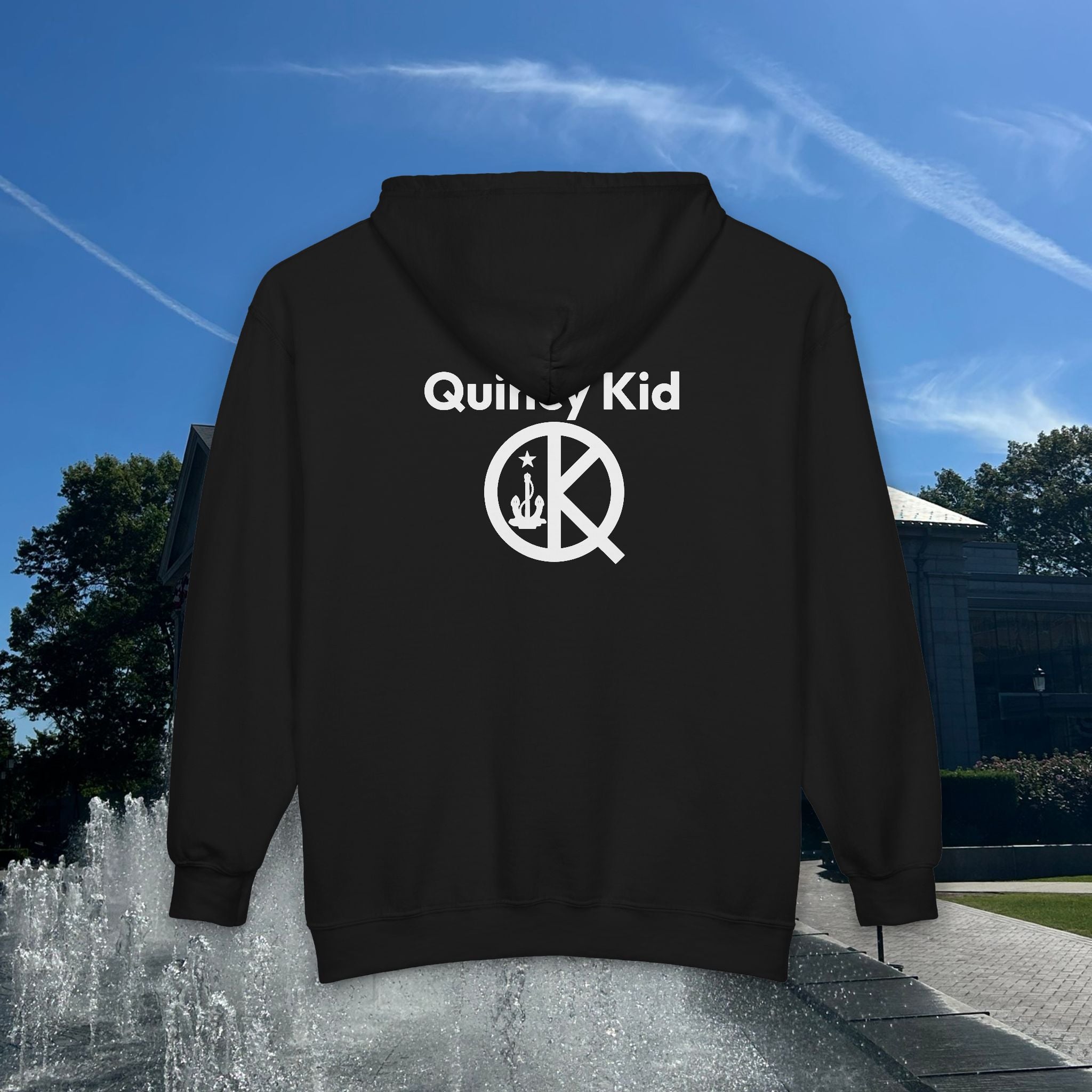 Quincy Kid Full Zip Hooded Sweatshirt