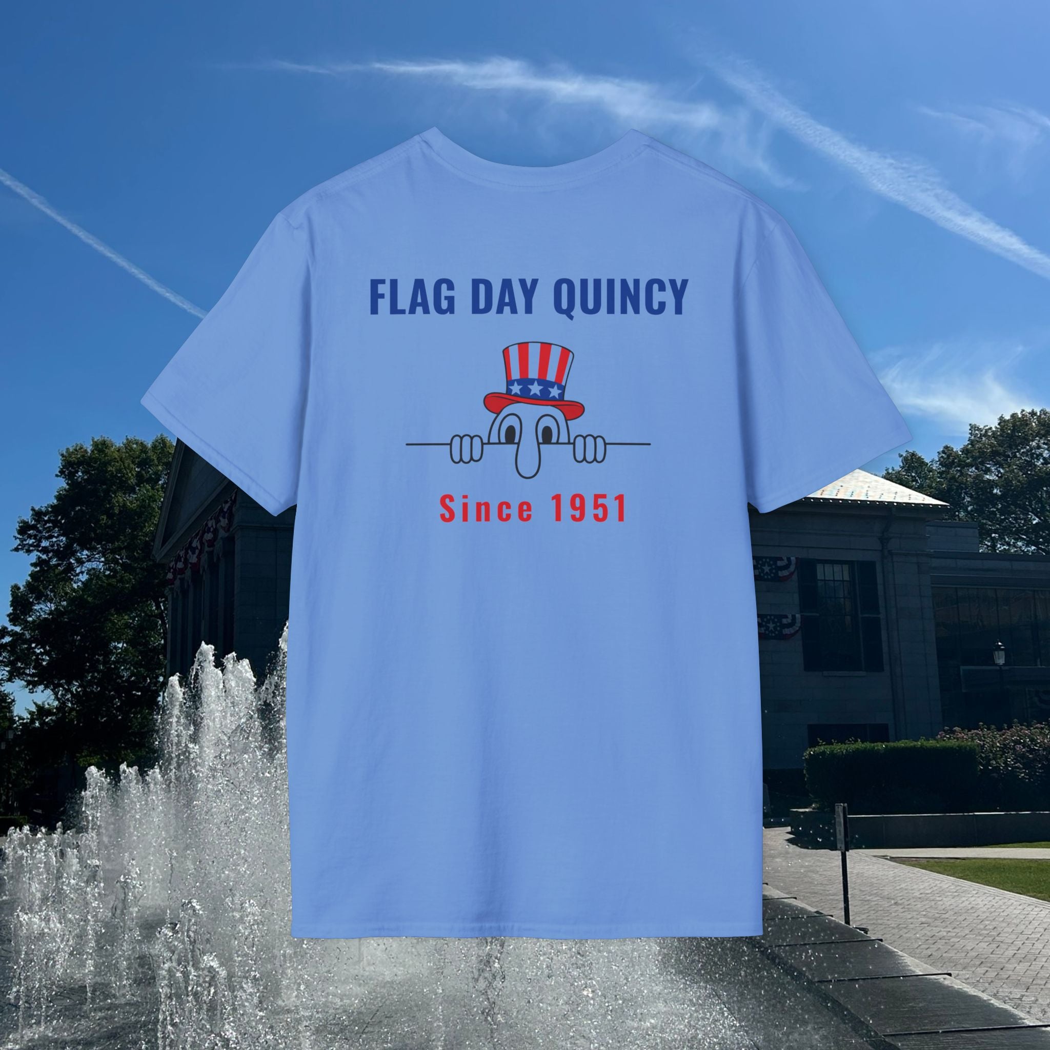 Kilroy Was Here Flag Day T-Shirt