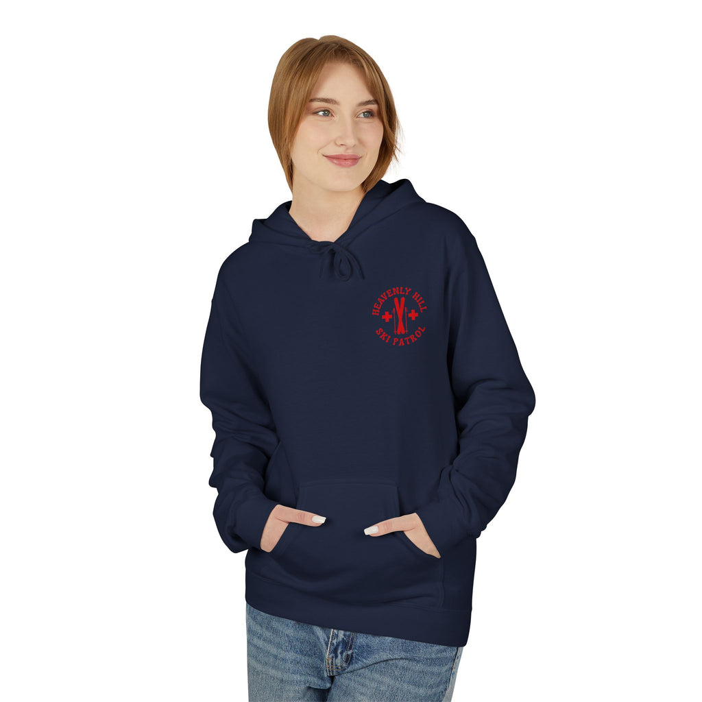 Distressed Heavenly Hill Ski Patrol Softstyle Hoodie
