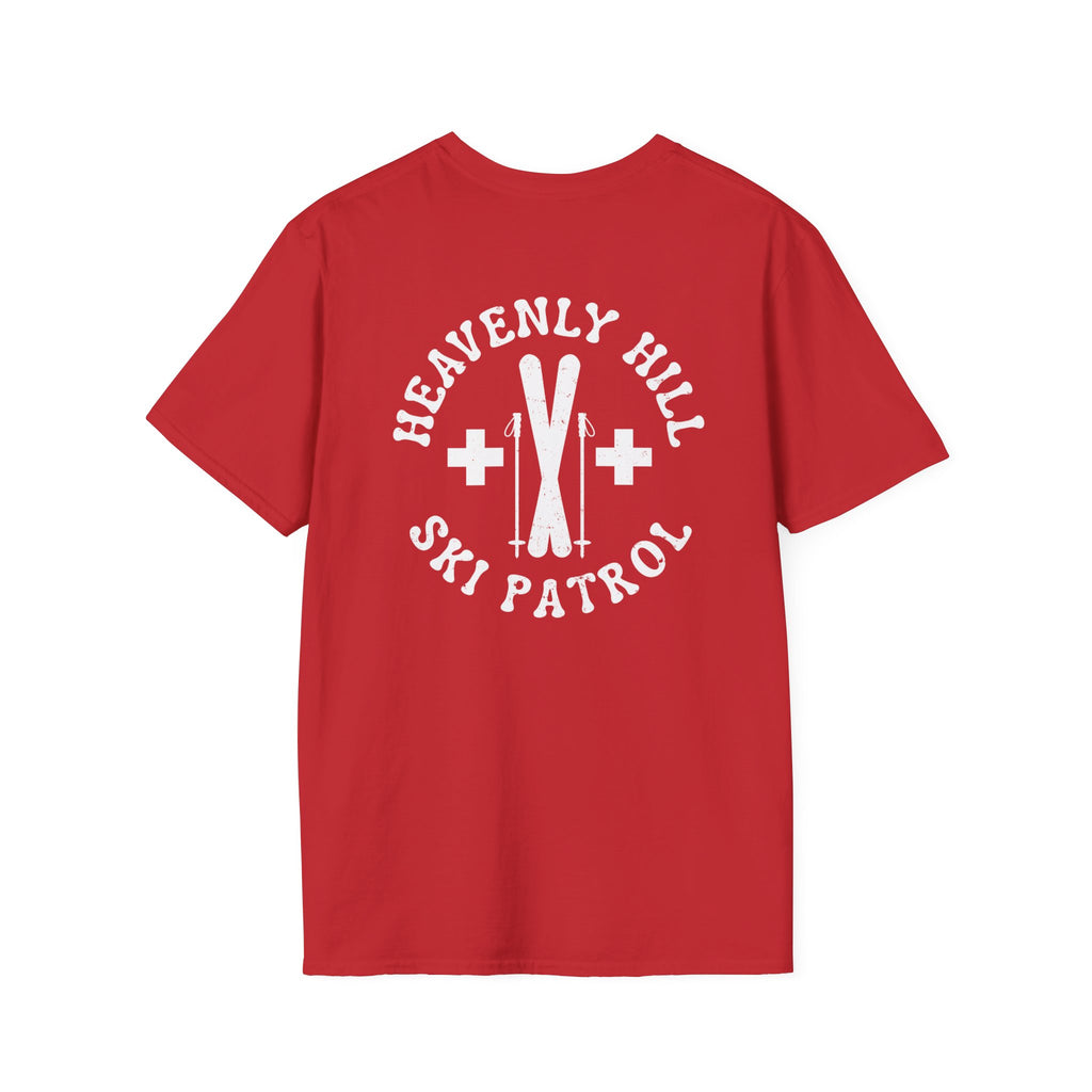 Distressed Heavenly Hill Ski Patrol T-shirt