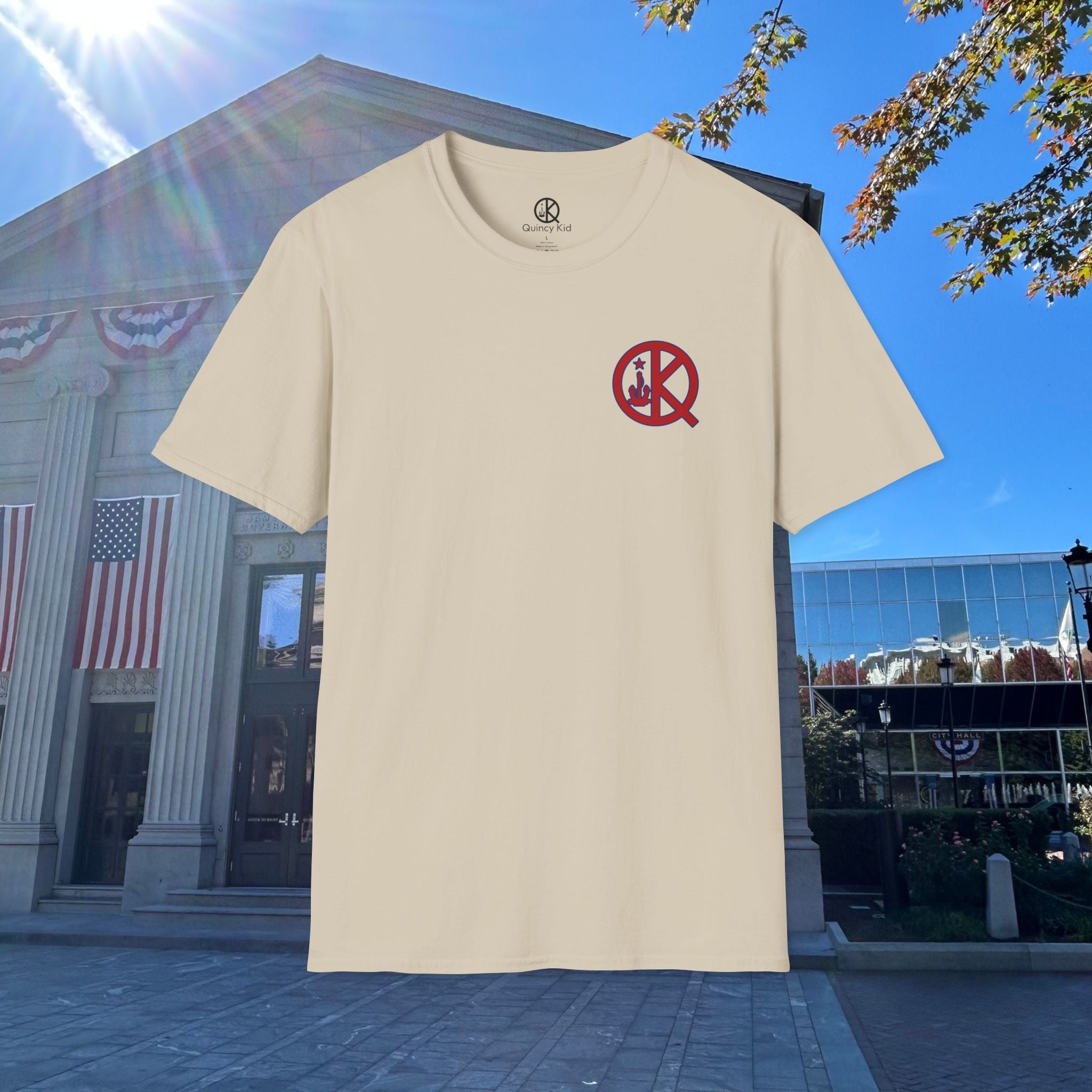 Kilroy Was Here Flag Day T-Shirt