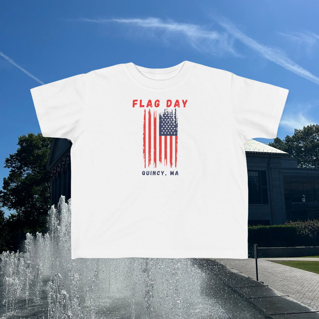 Quincy Flag Day Toddler Tee