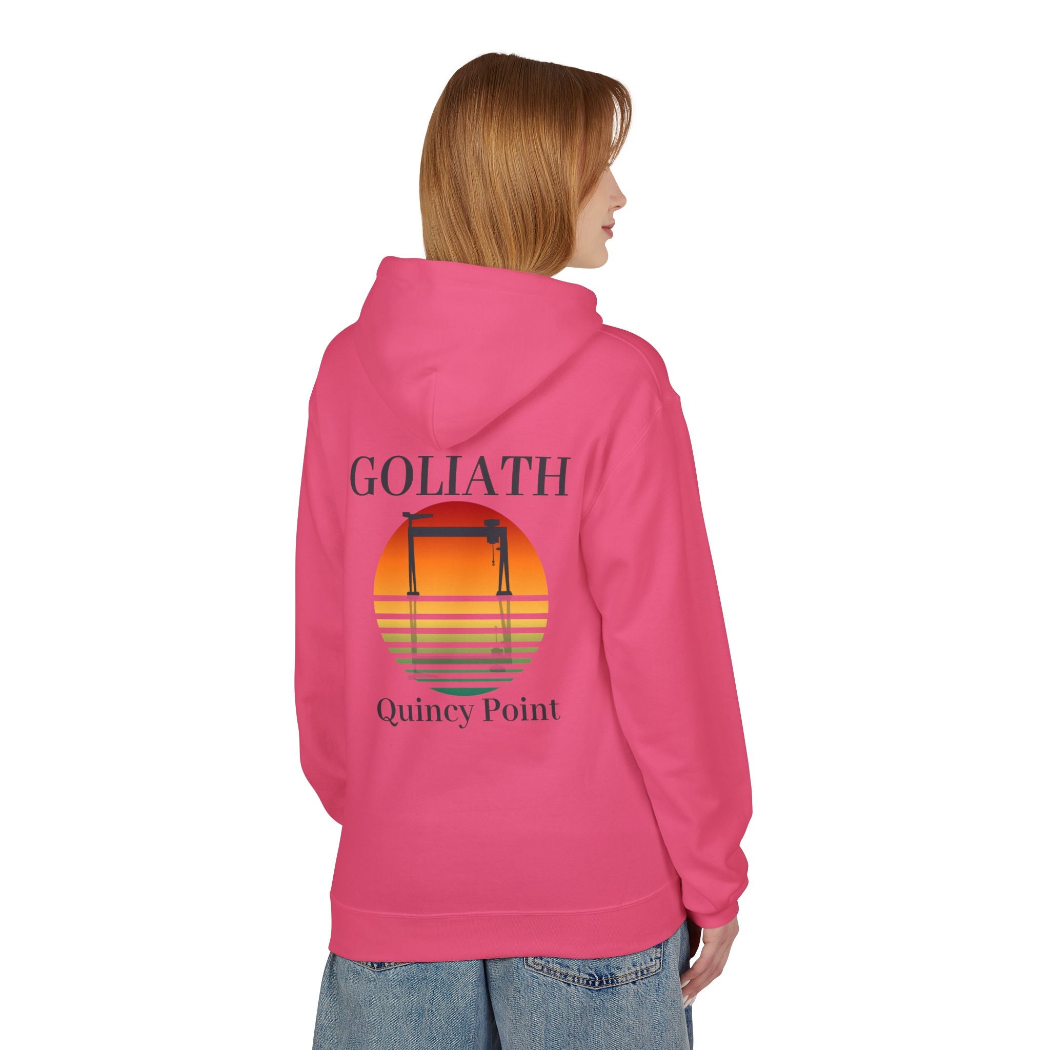Fore River Shipyard Goliath Sunset Hoodie