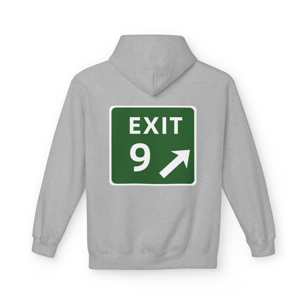 Exit 9 Softstyle Hoodie- Bryant Ave/West Quincy