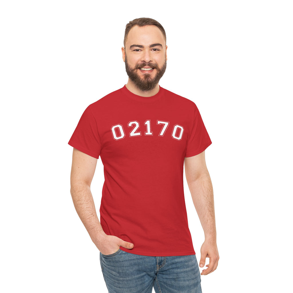 02170- Quincy Zip Code T-shirt White Text