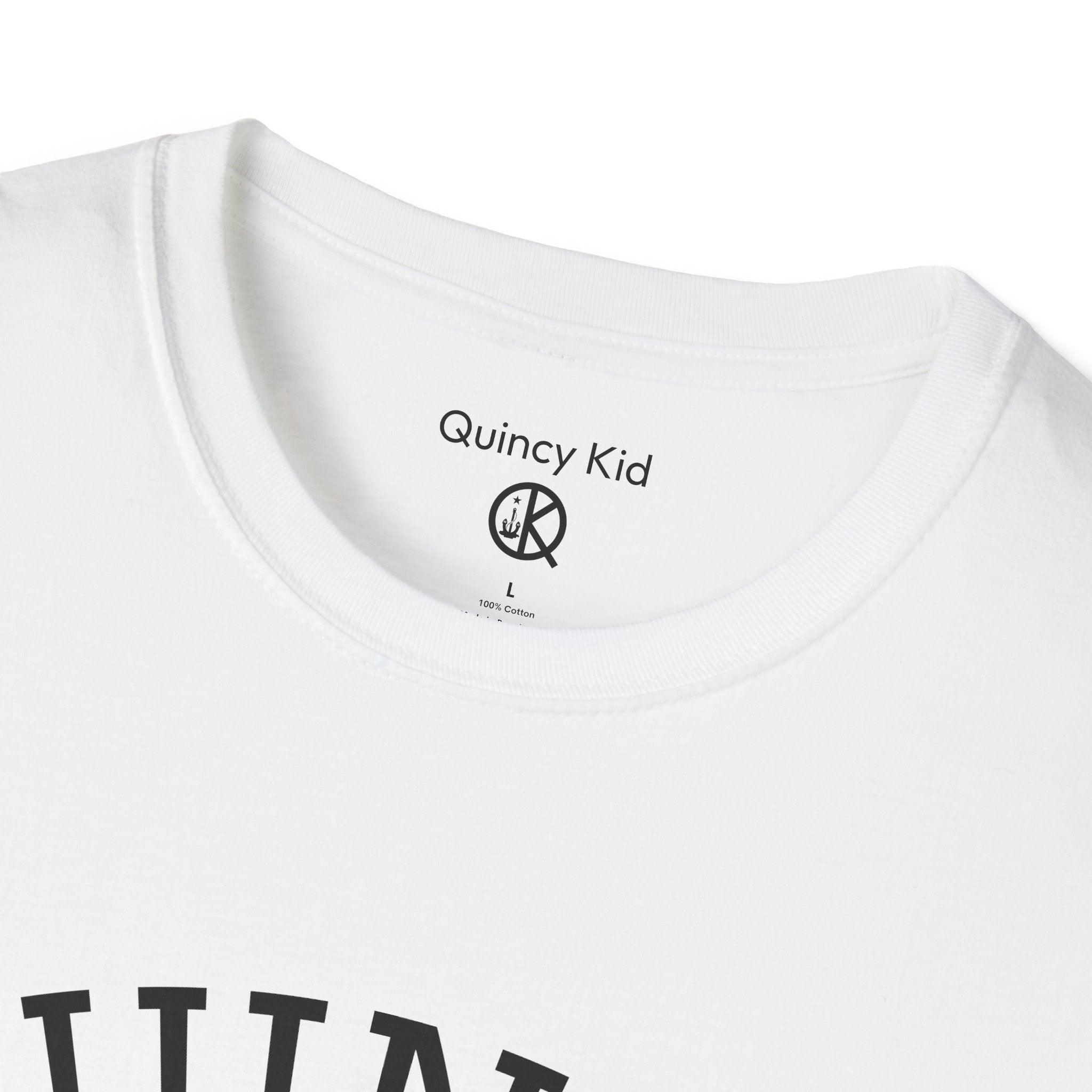 Quincy MA- Black Text