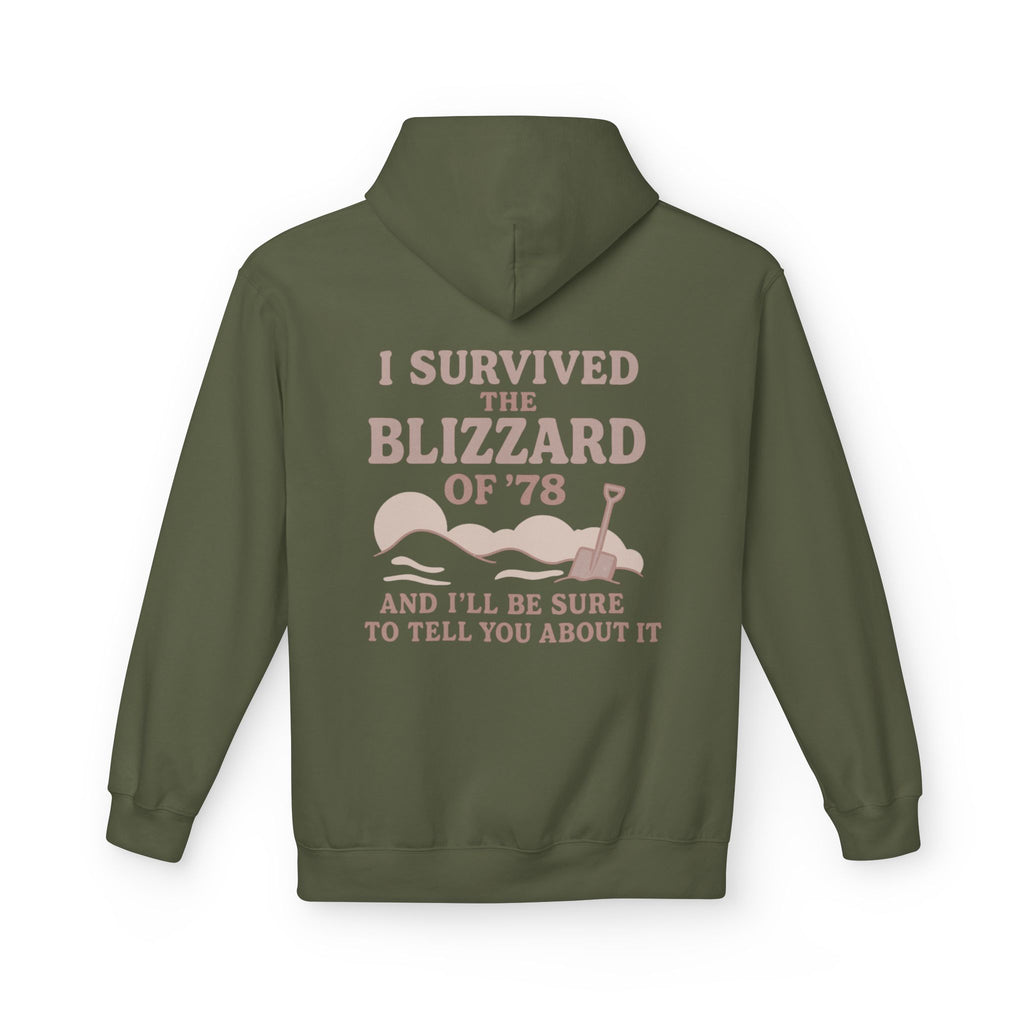 Blizzard of '78 Survivor Softstyle Hoodie with Logo
