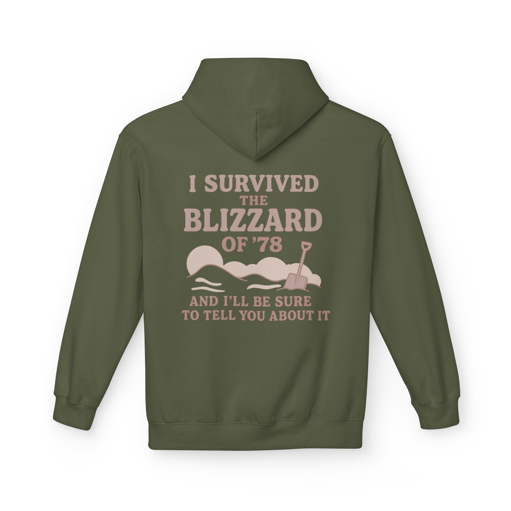 Blizzard of '78 Survivor Softstyle Hoodie with Logo