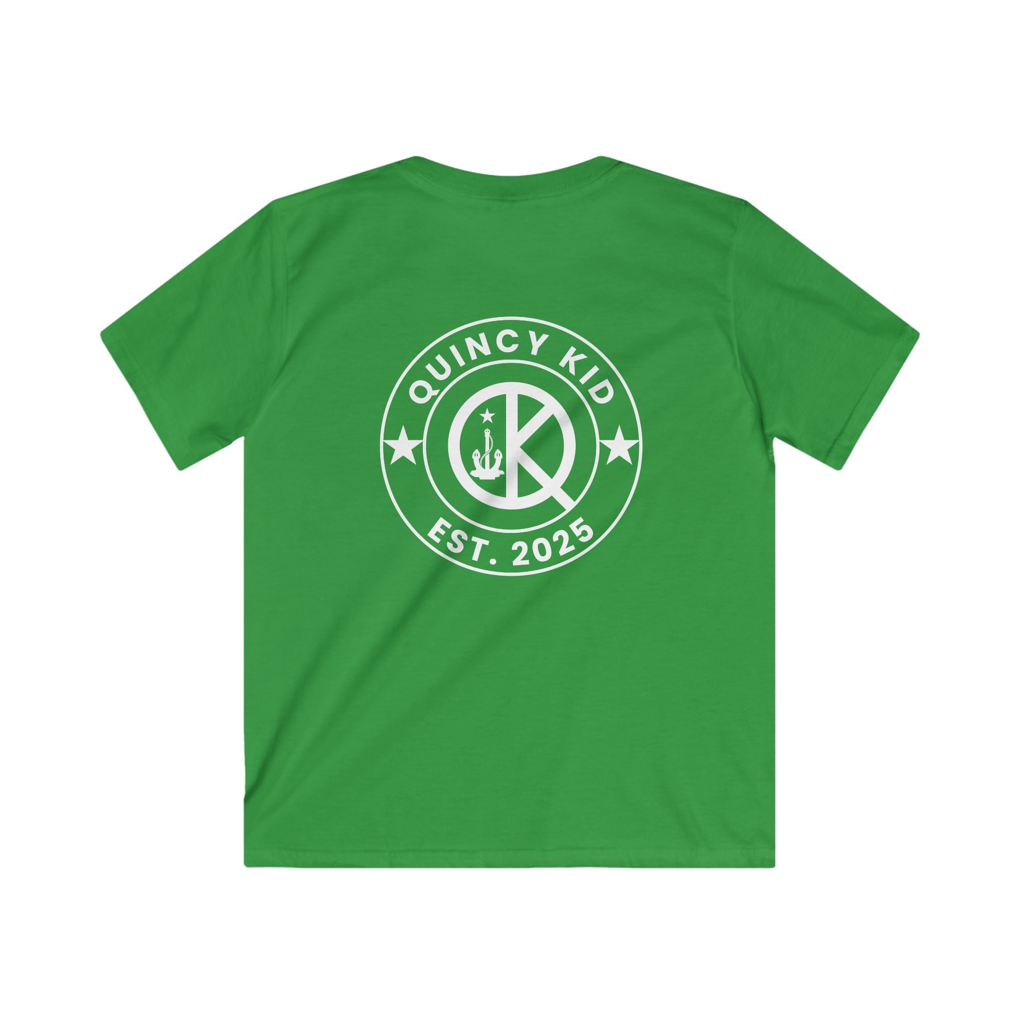 Youth Quincy Kid T-Shirt White Emblem