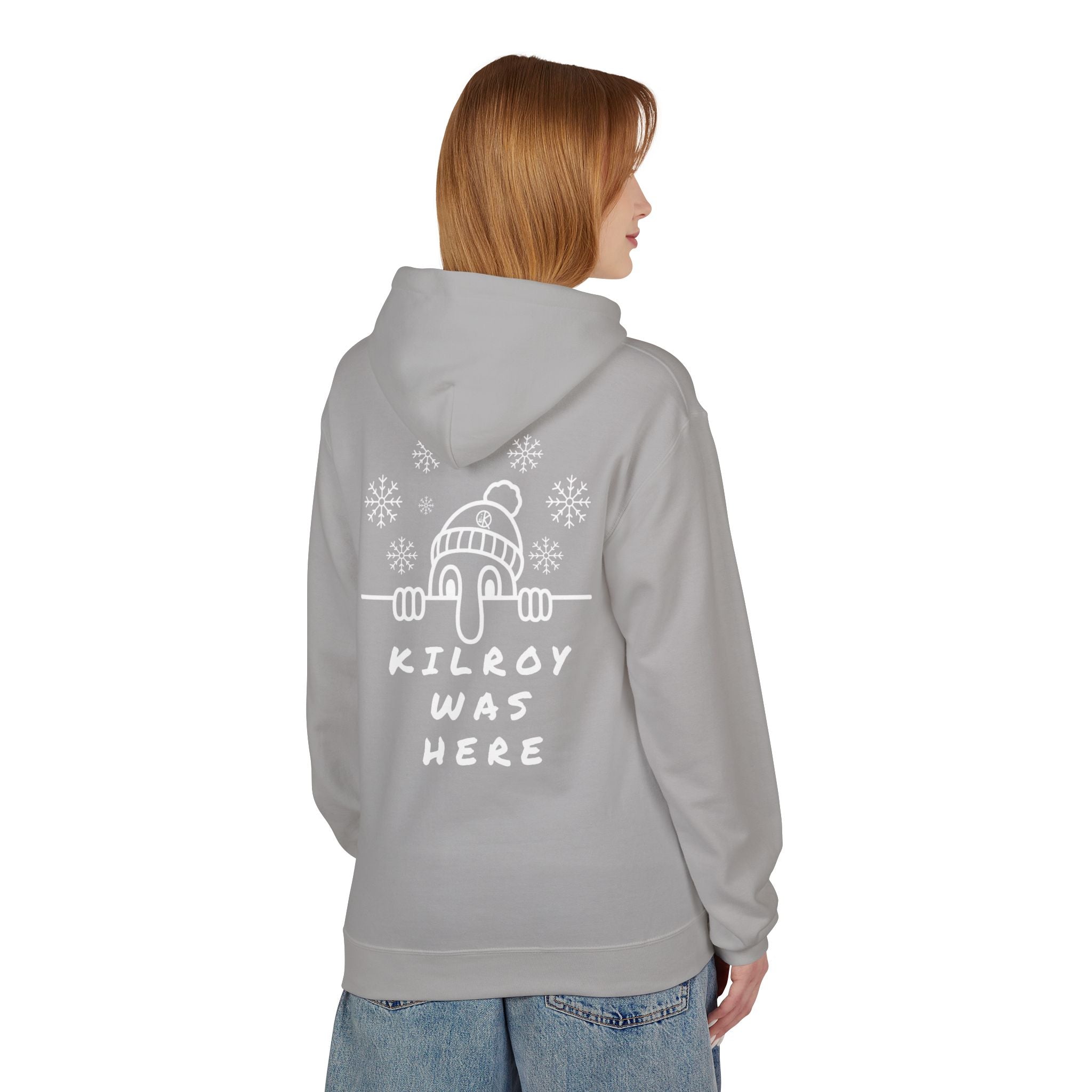 Kilroy Was Here Winter White Softstyle Hoodie