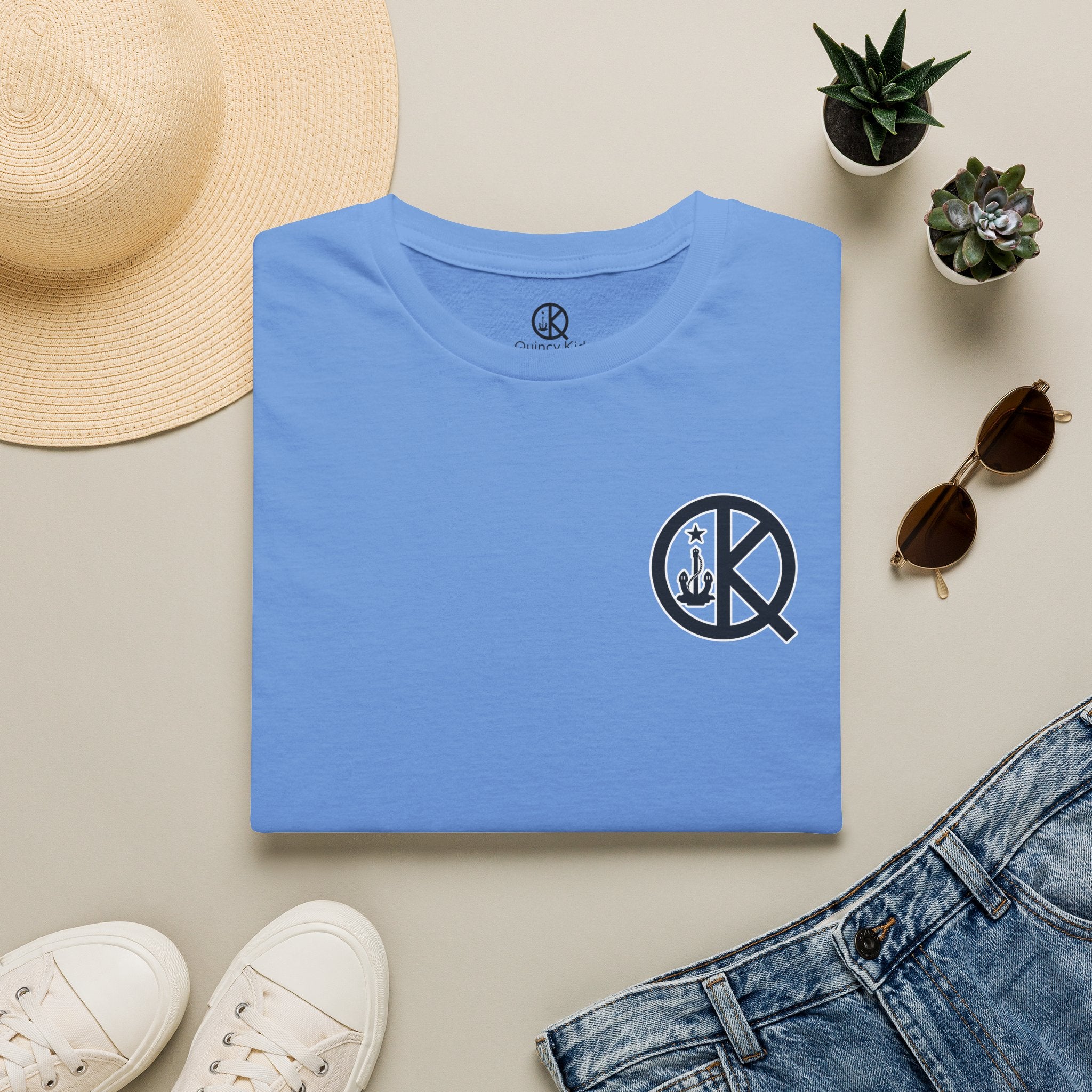 Quincy Outline Map T-Shirt