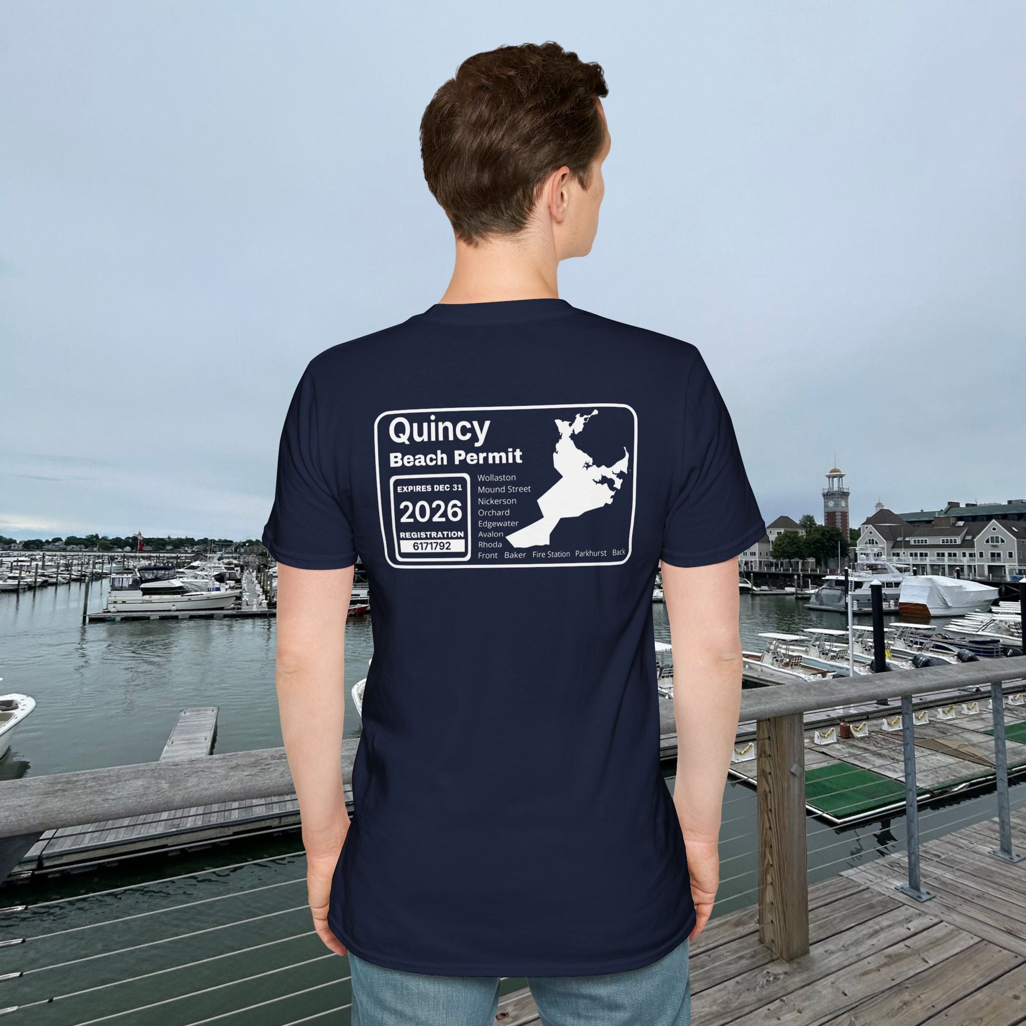 Quincy Beach Permit T-Shirt - Unisex