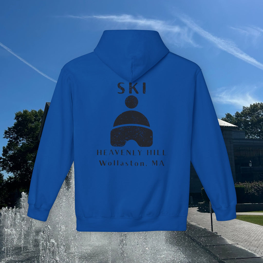 Distressed Ski Heavenly Hill Softstyle Hoodie
