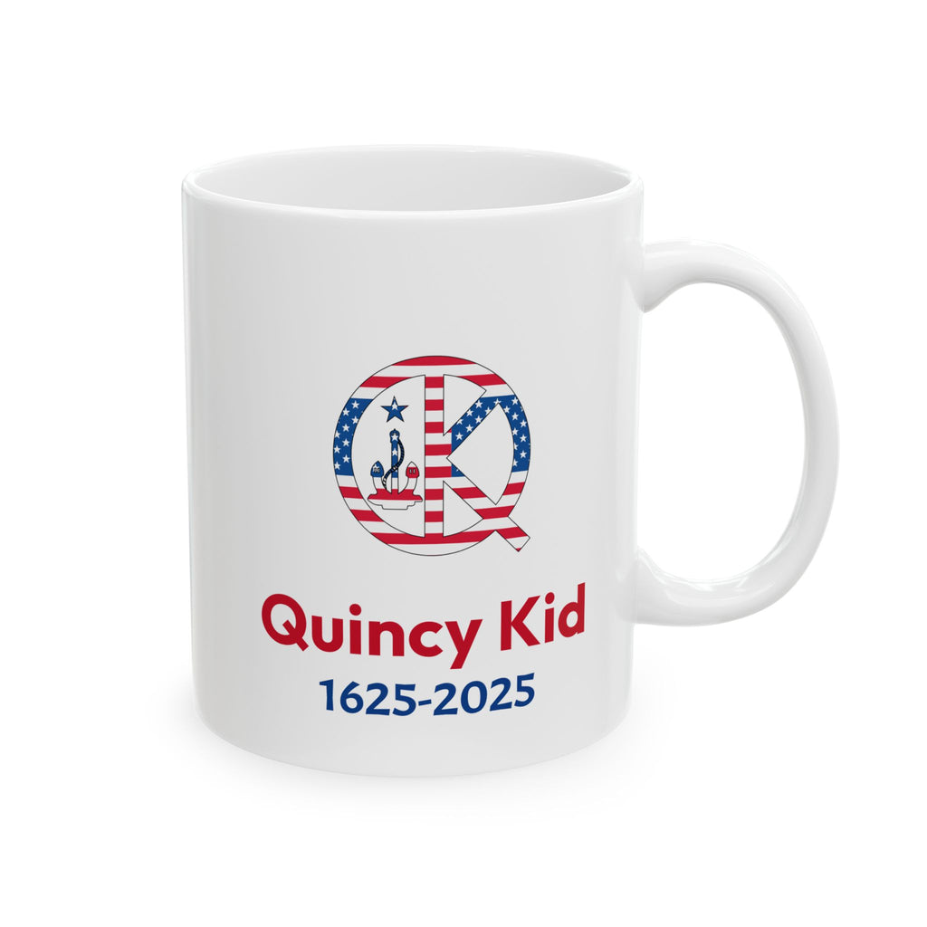 Quincy Kid Red, White and Blue Mug