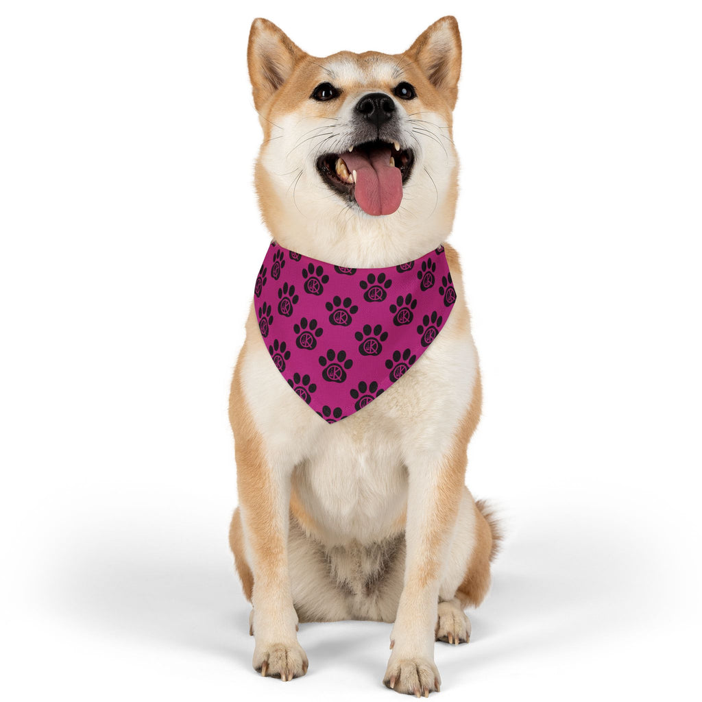QK Pet Bandana Collar- Pink