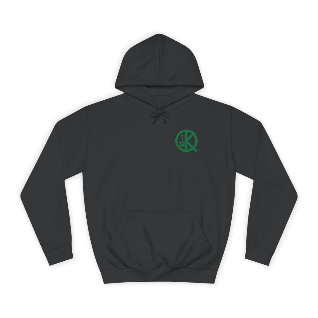 Quincy Kid- Celtic Green Emblem Hoodie