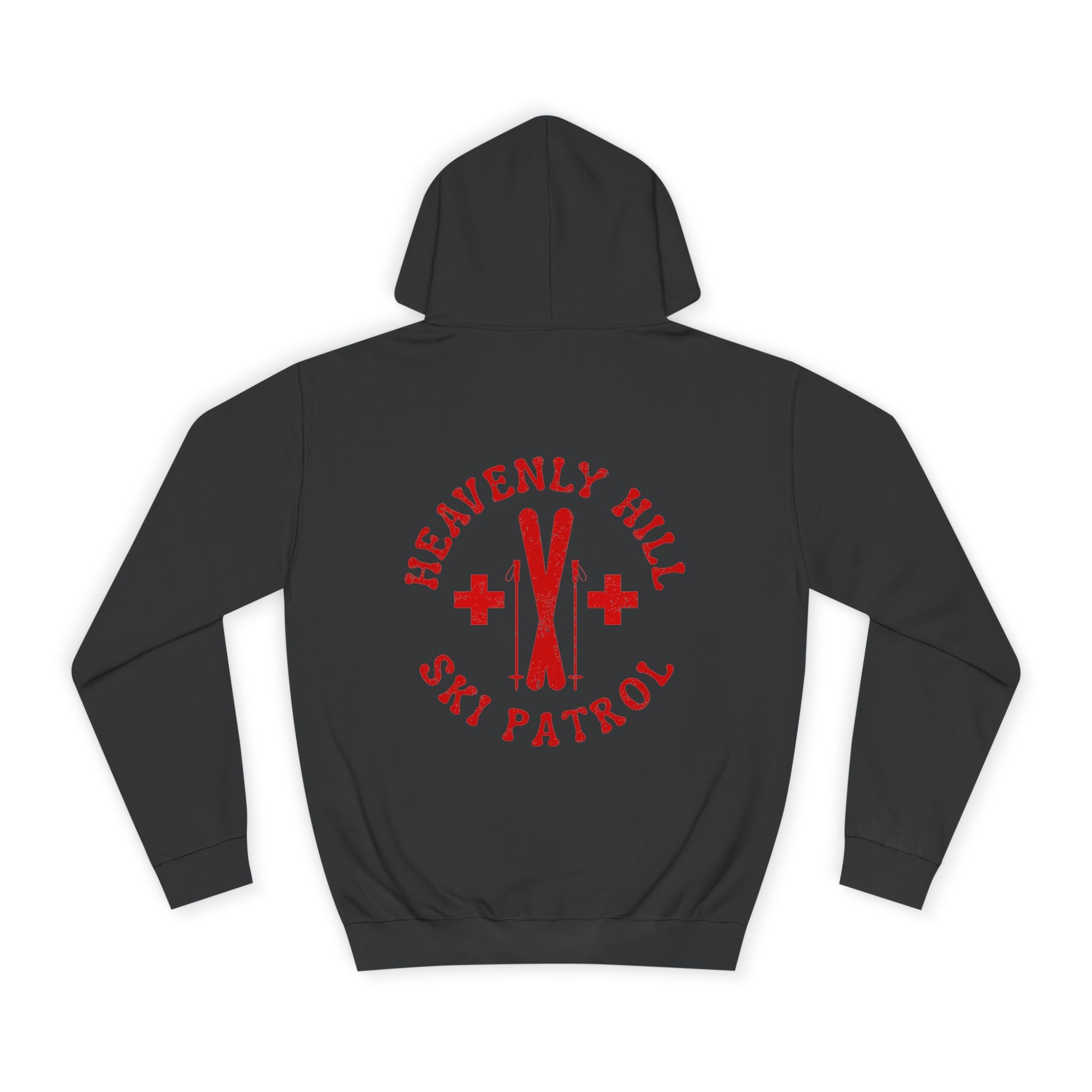 Distressed Heavenly Hill Ski Patrol Hoodie