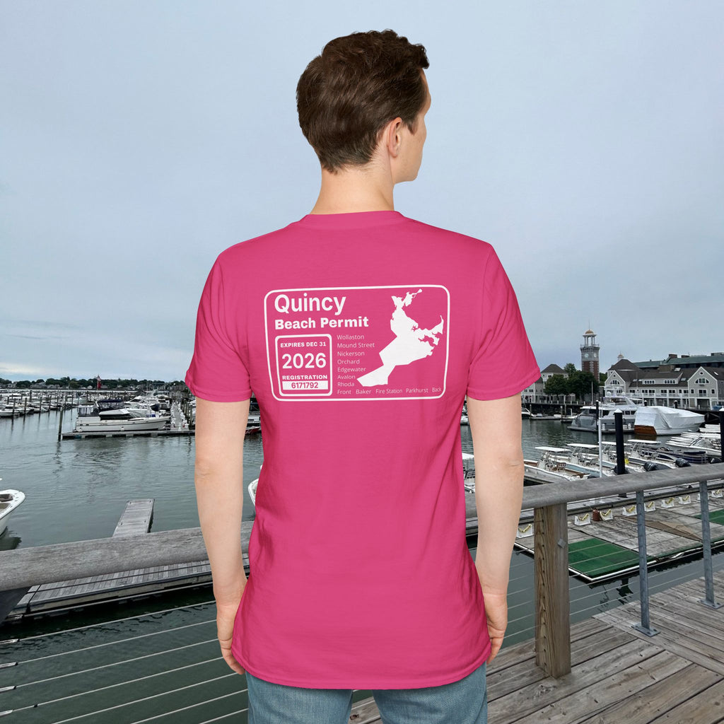 Quincy Beach Permit T-Shirt - Unisex
