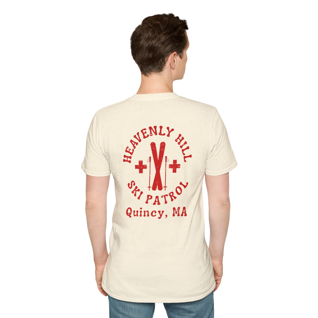 Distressed Heavenly Hill Ski Patrol T-shirt