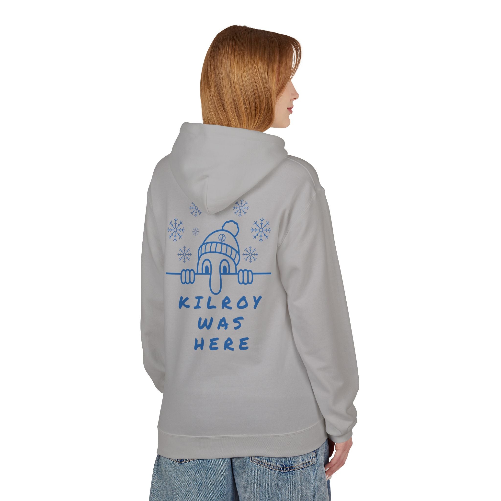 Kilroy Was Here Winter Blue Softstyle Hoodie