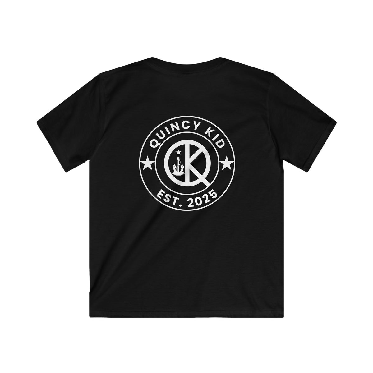 Youth Quincy Kid T-Shirt White Emblem
