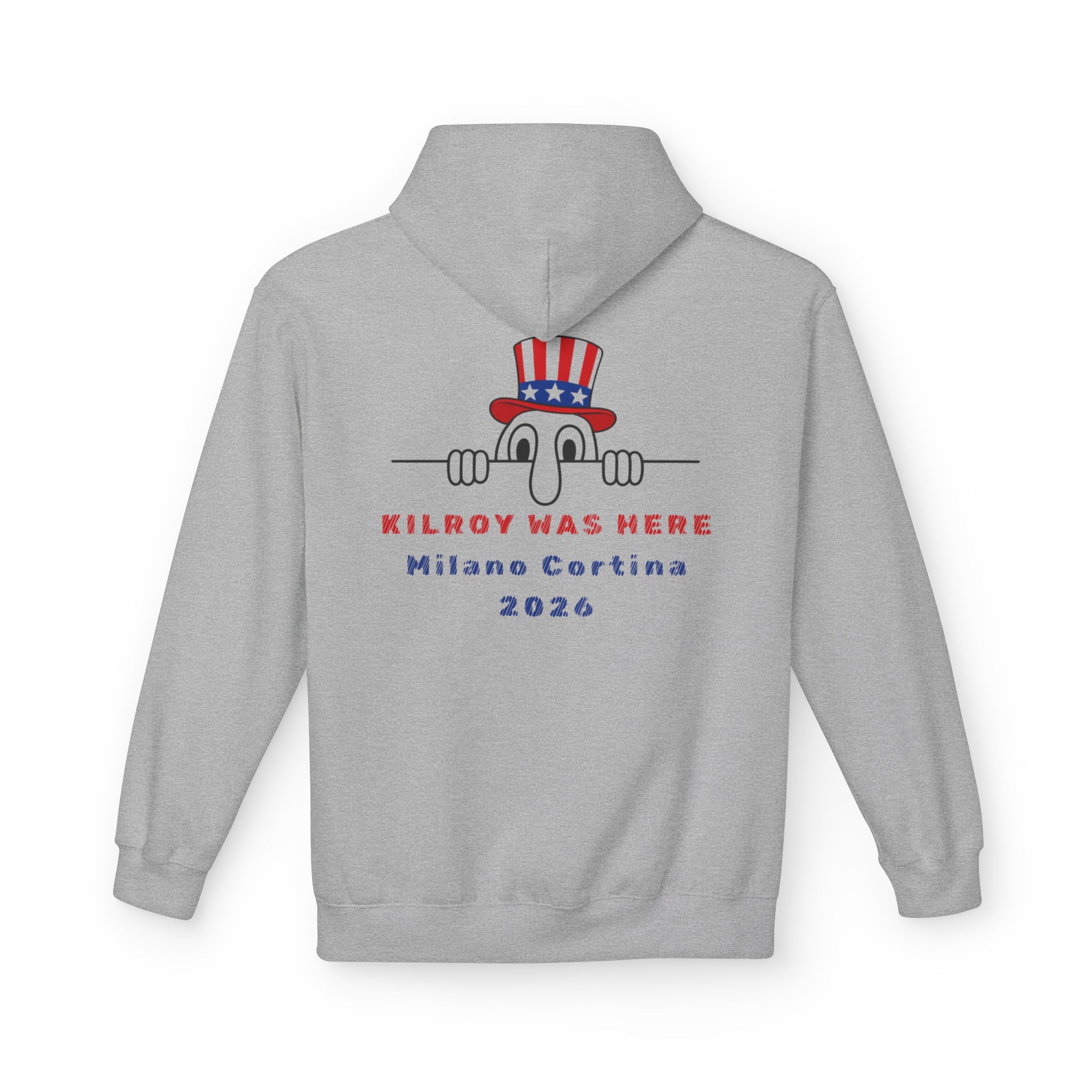U.S.A. Kilroy Was Here  Winter Games 2026 Softstyle Hoodie