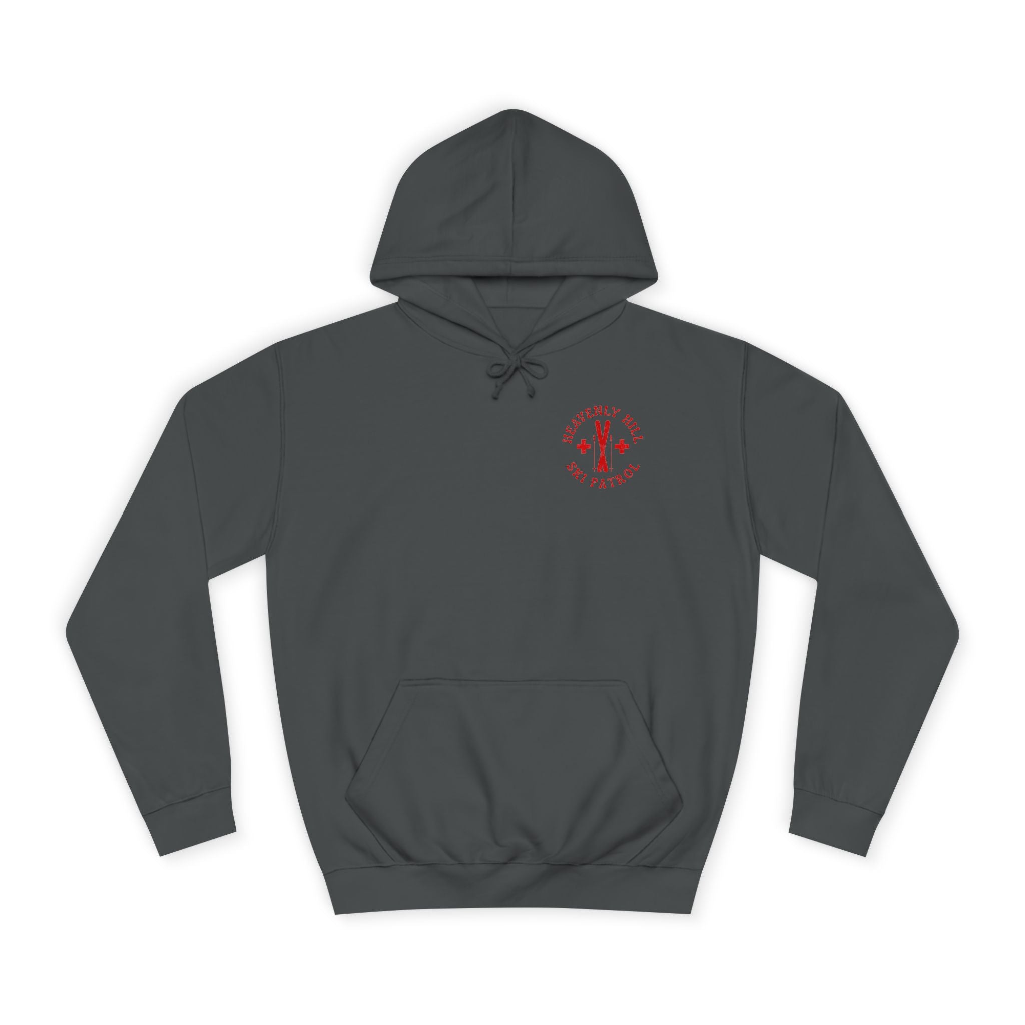 Distressed Heavenly Hill Ski Patrol Hoodie