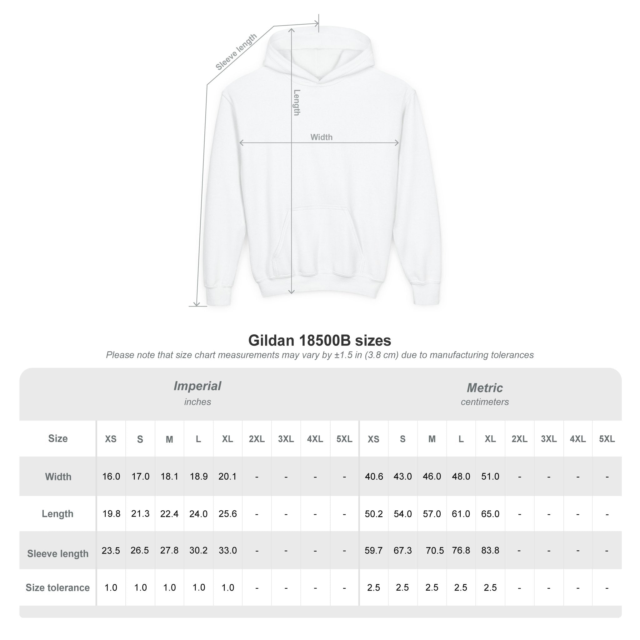 Ski Heavenly Hill Youth Softstyle Hoodie