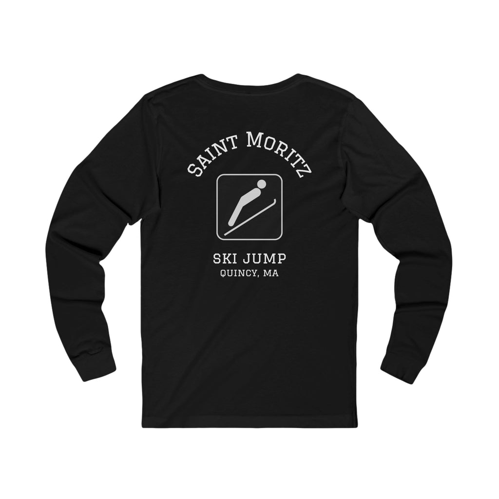 Saint Moritz Ski Jump Long Sleeve- Logo on Back