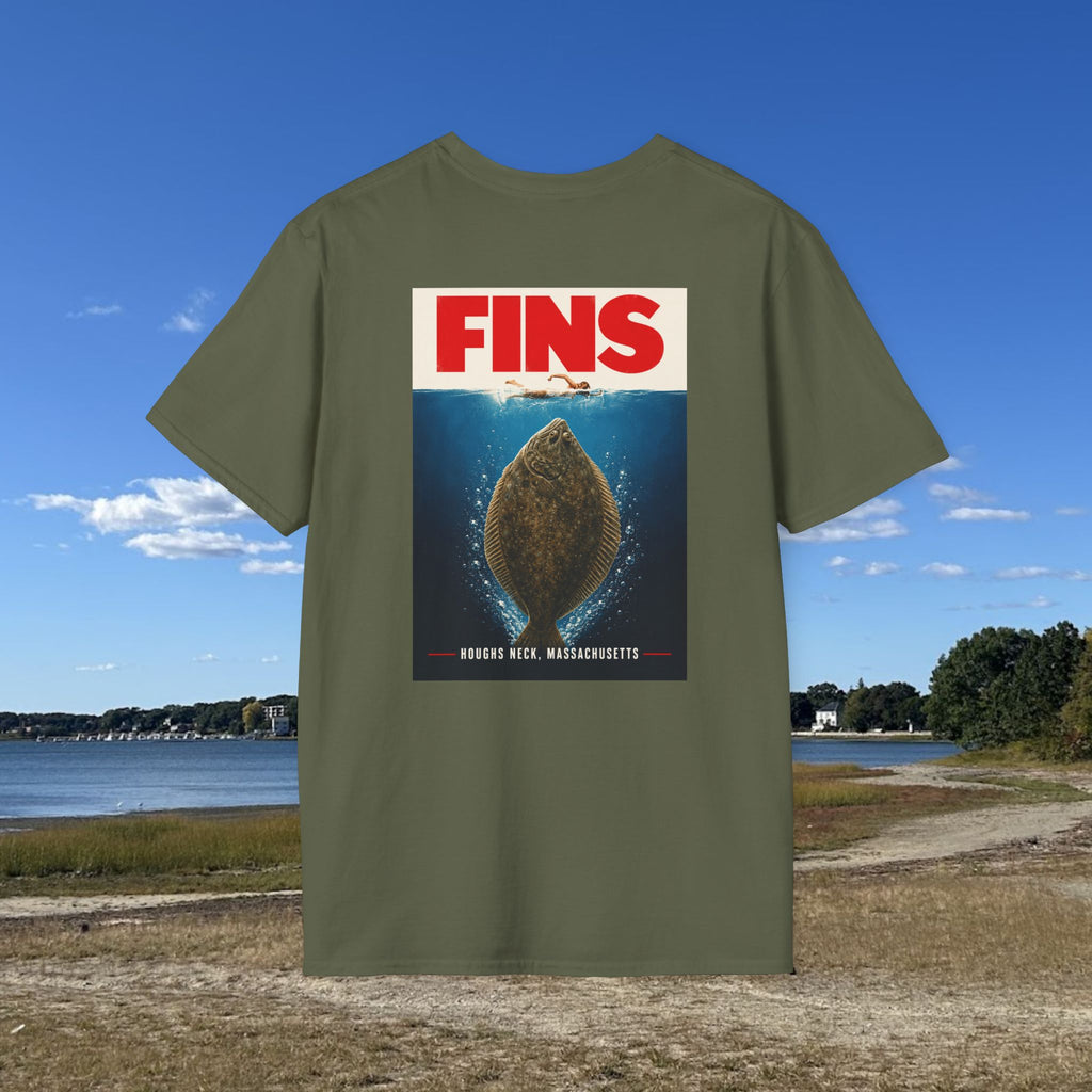 Houghs Neck Flounder Jaws T-Shirt