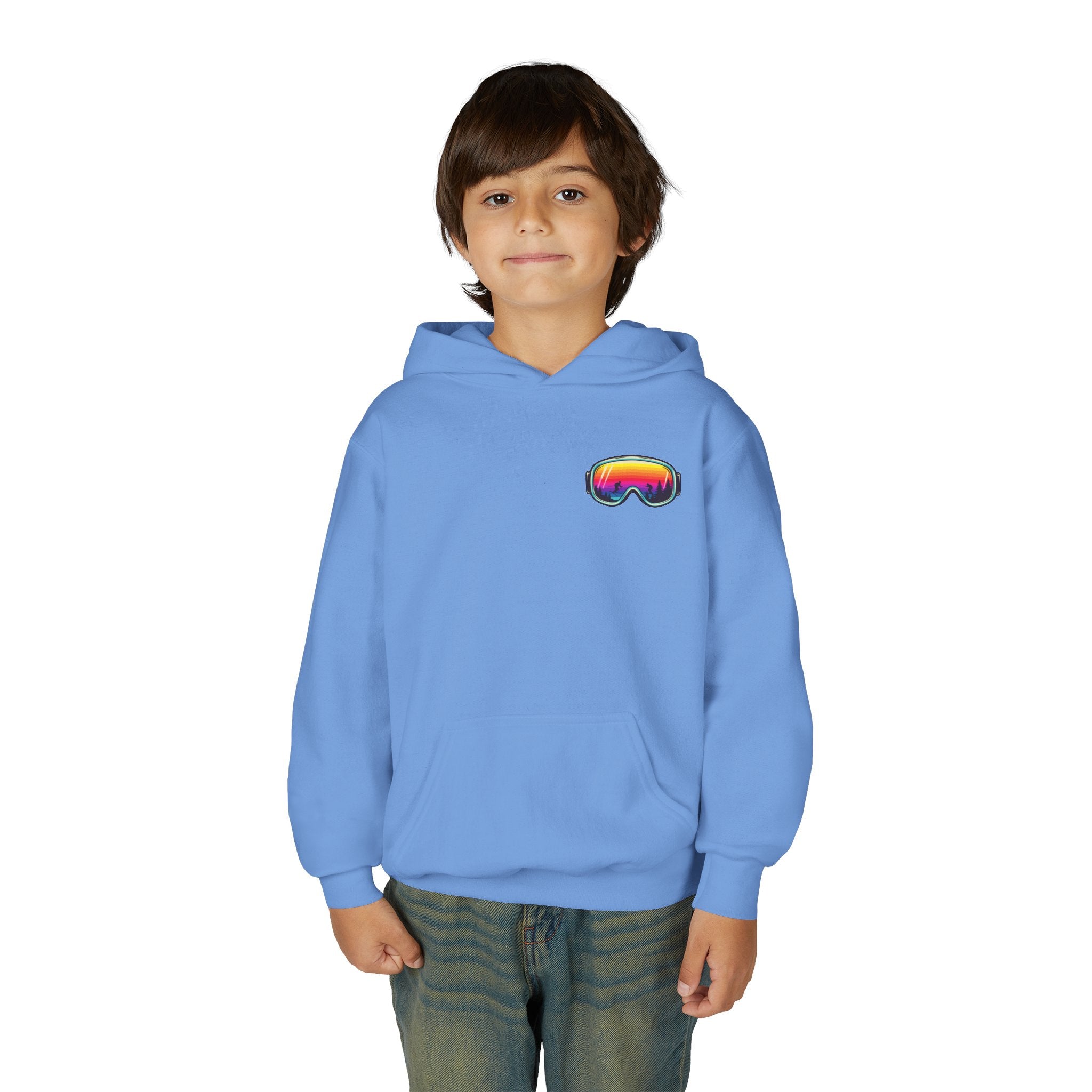 Ski Heavenly Hill Youth Softstyle Hoodie
