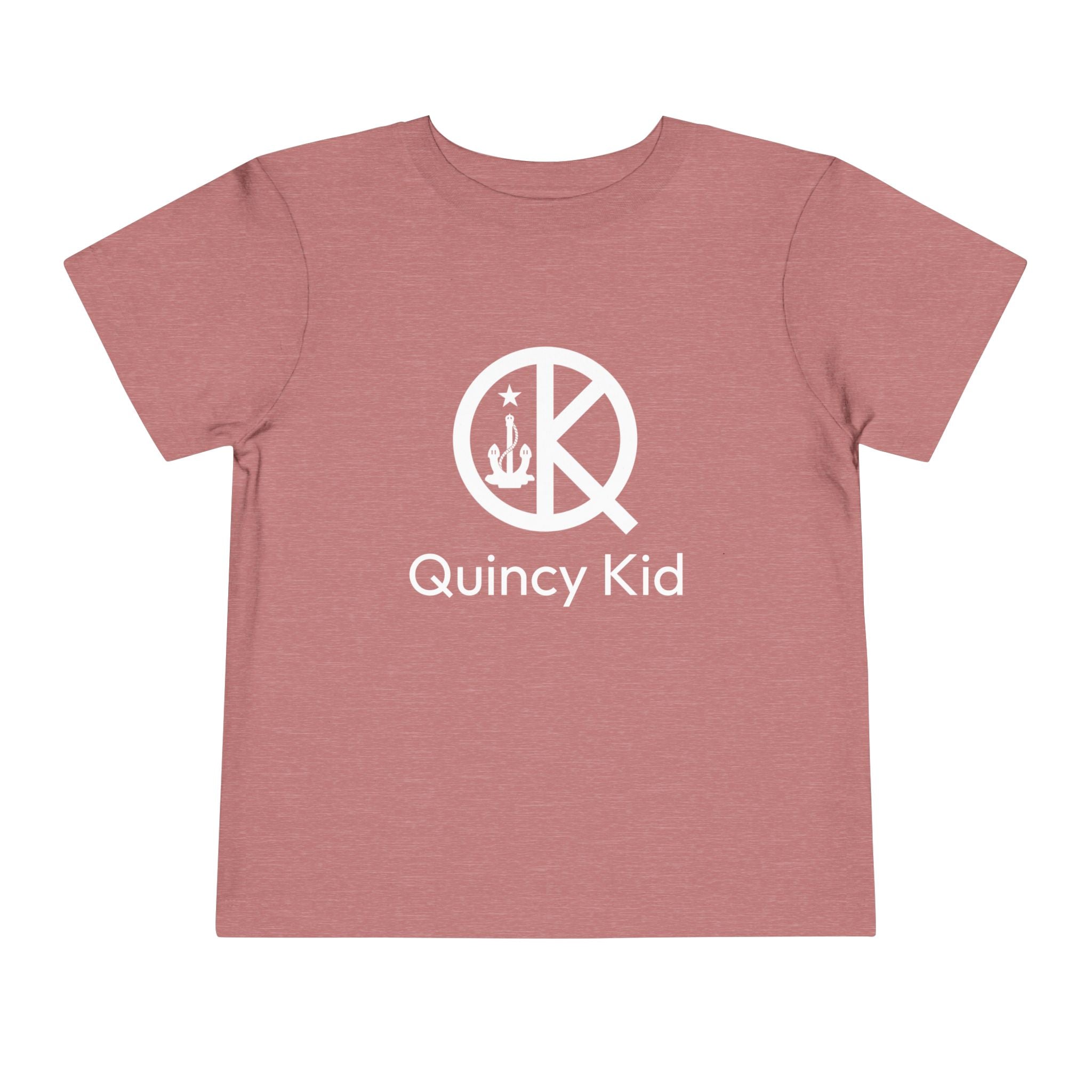 Quincy Kid Toddler T-shirt White Text