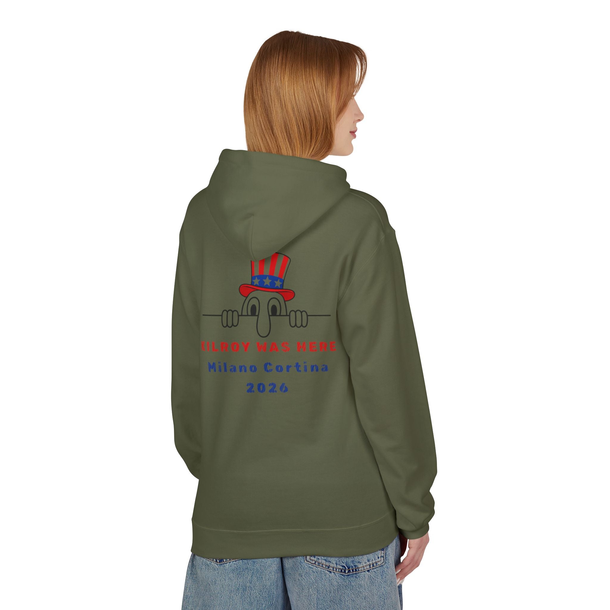 U.S.A. Kilroy Was Here  Winter Games 2026 Softstyle Hoodie