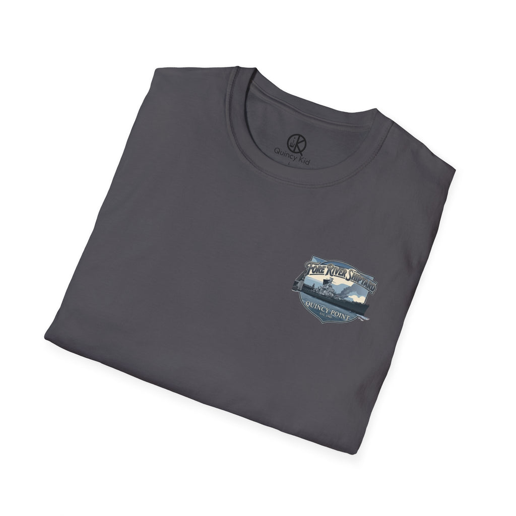 USS Massachusetts Fore River Shipyard T-Shirt