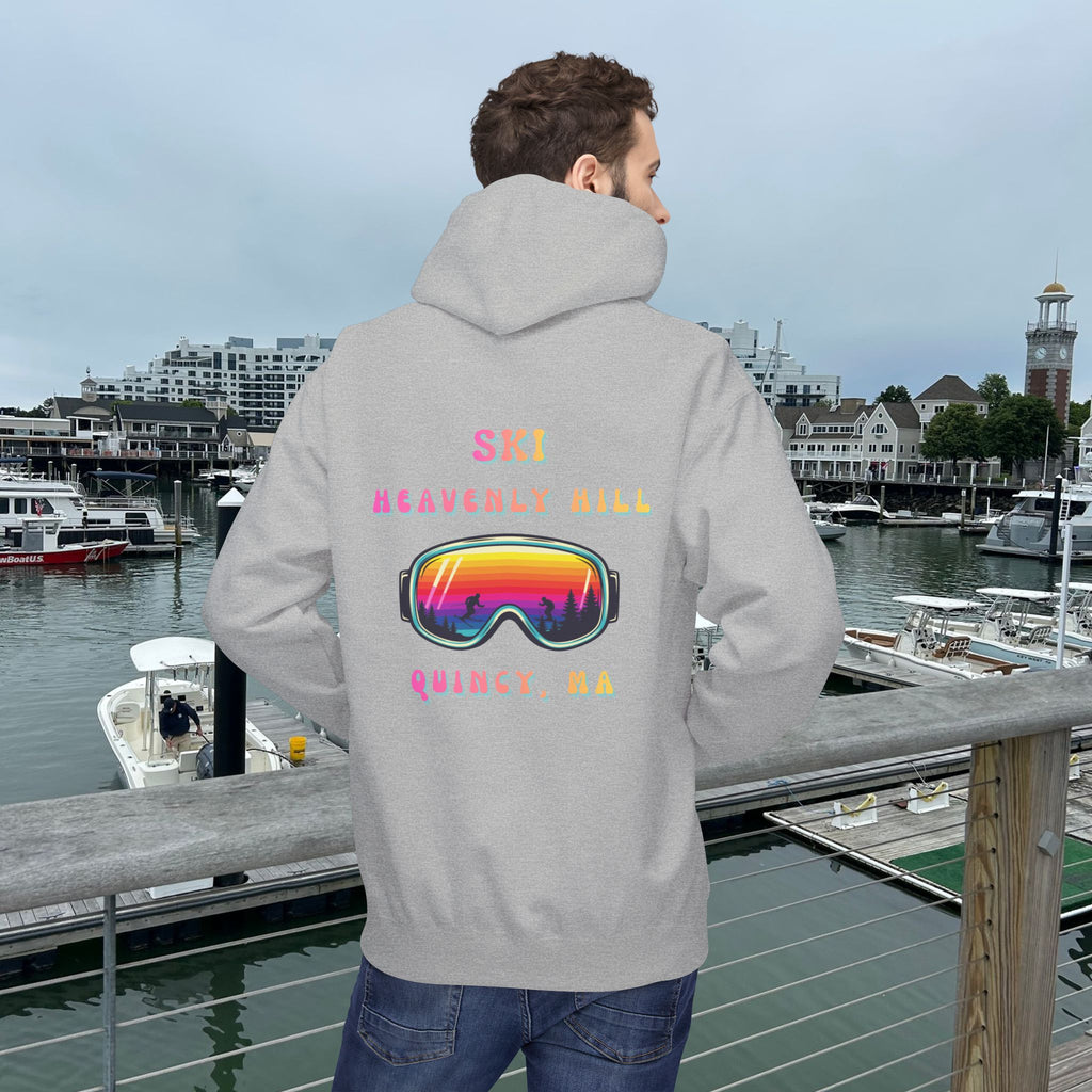 Ski Heavenly Hill Softstyle Hoodie- QK Logo