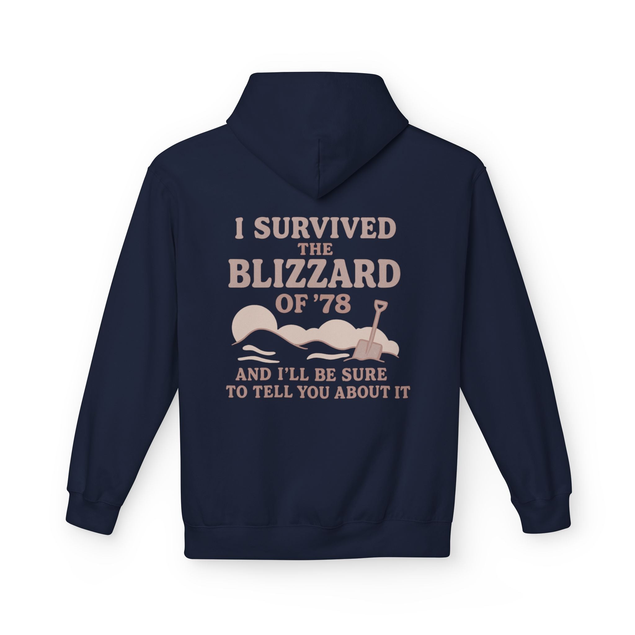 Blizzard of '78 Survivor Softstyle Hoodie with Logo