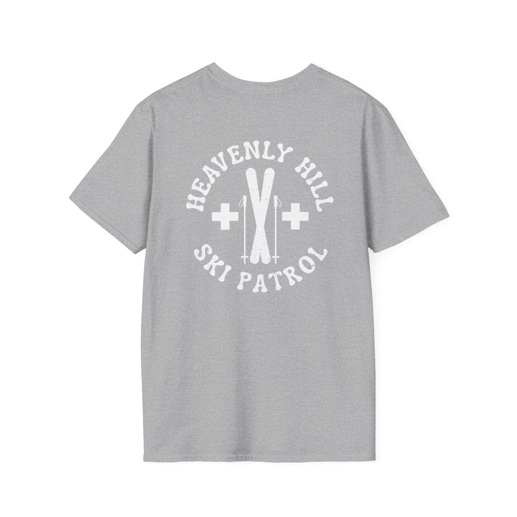 Distressed Heavenly Hill Ski Patrol T-shirt