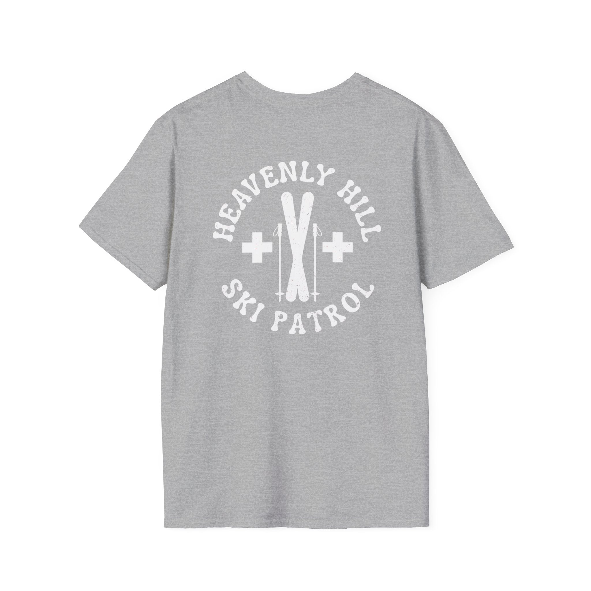 Distressed Heavenly Hill Ski Patrol T-shirt