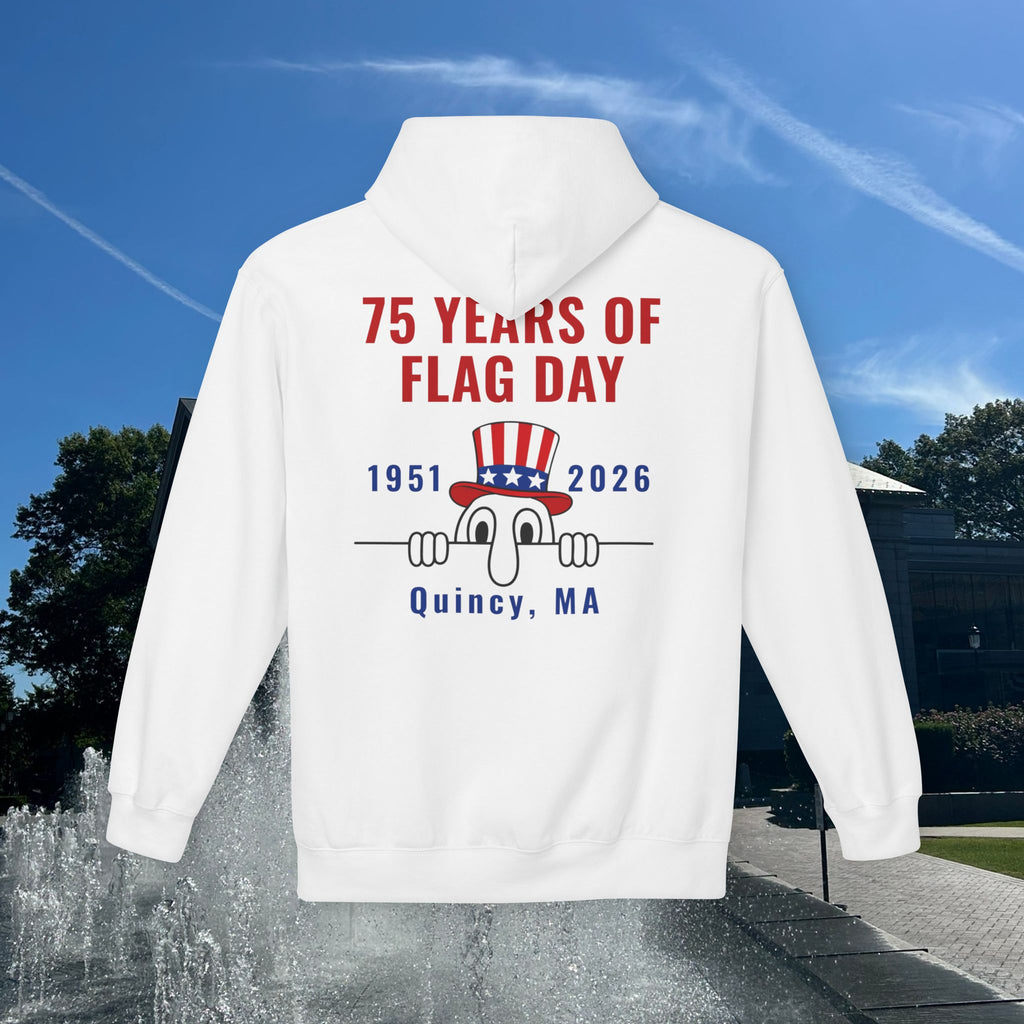 Kilroy Was Here Flag Day 75th Anniversary Hoodie
