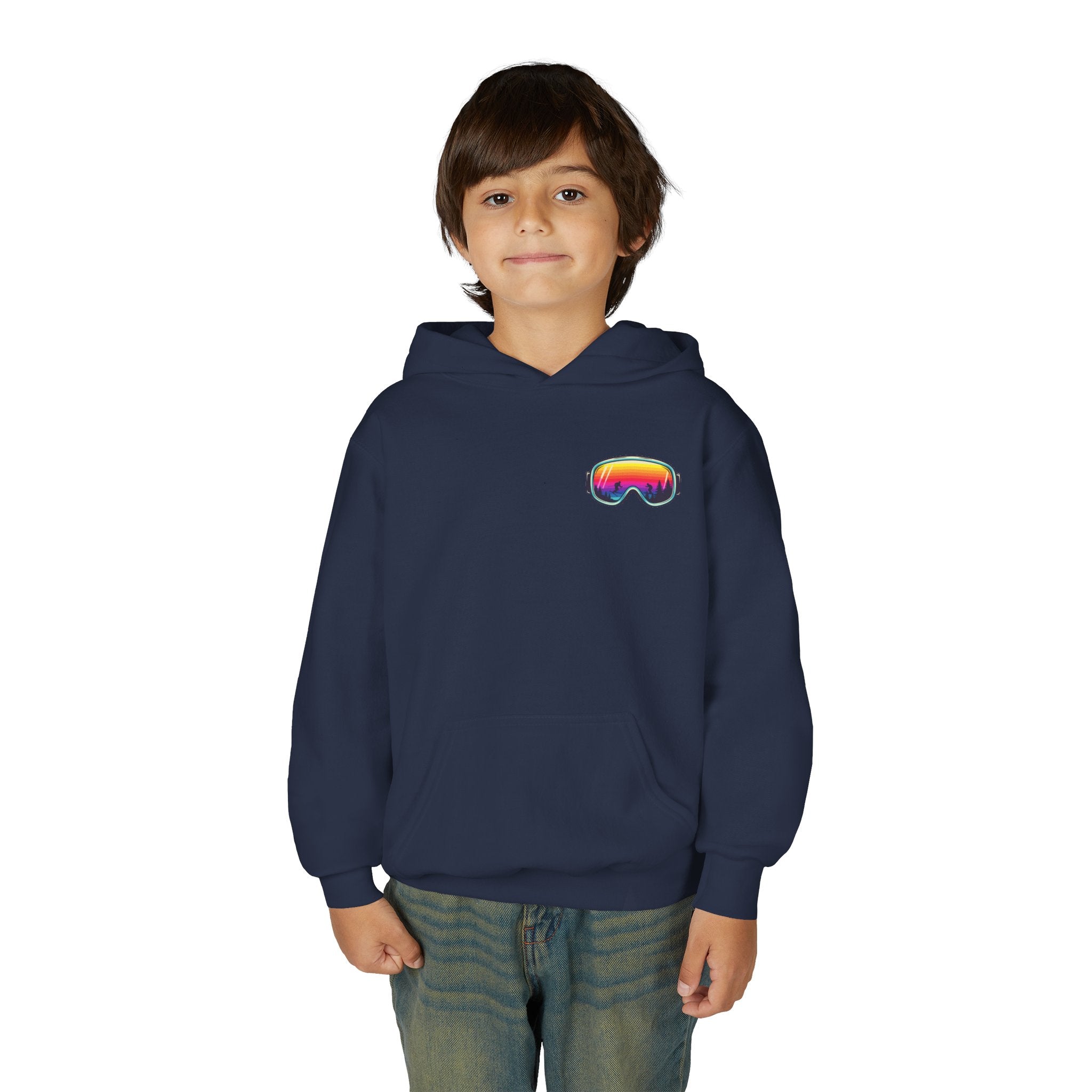 Ski Heavenly Hill Youth Softstyle Hoodie