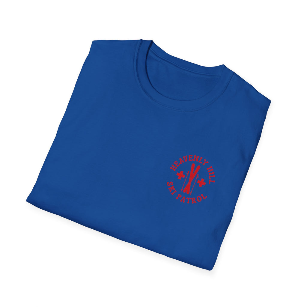 Distressed Heavenly Hill Ski Patrol T-shirt