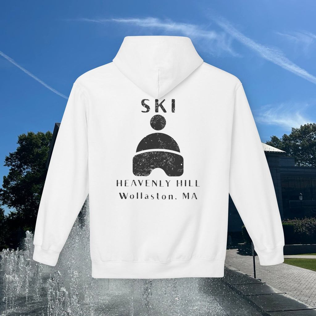 Distressed Ski Heavenly Hill Softstyle Hoodie