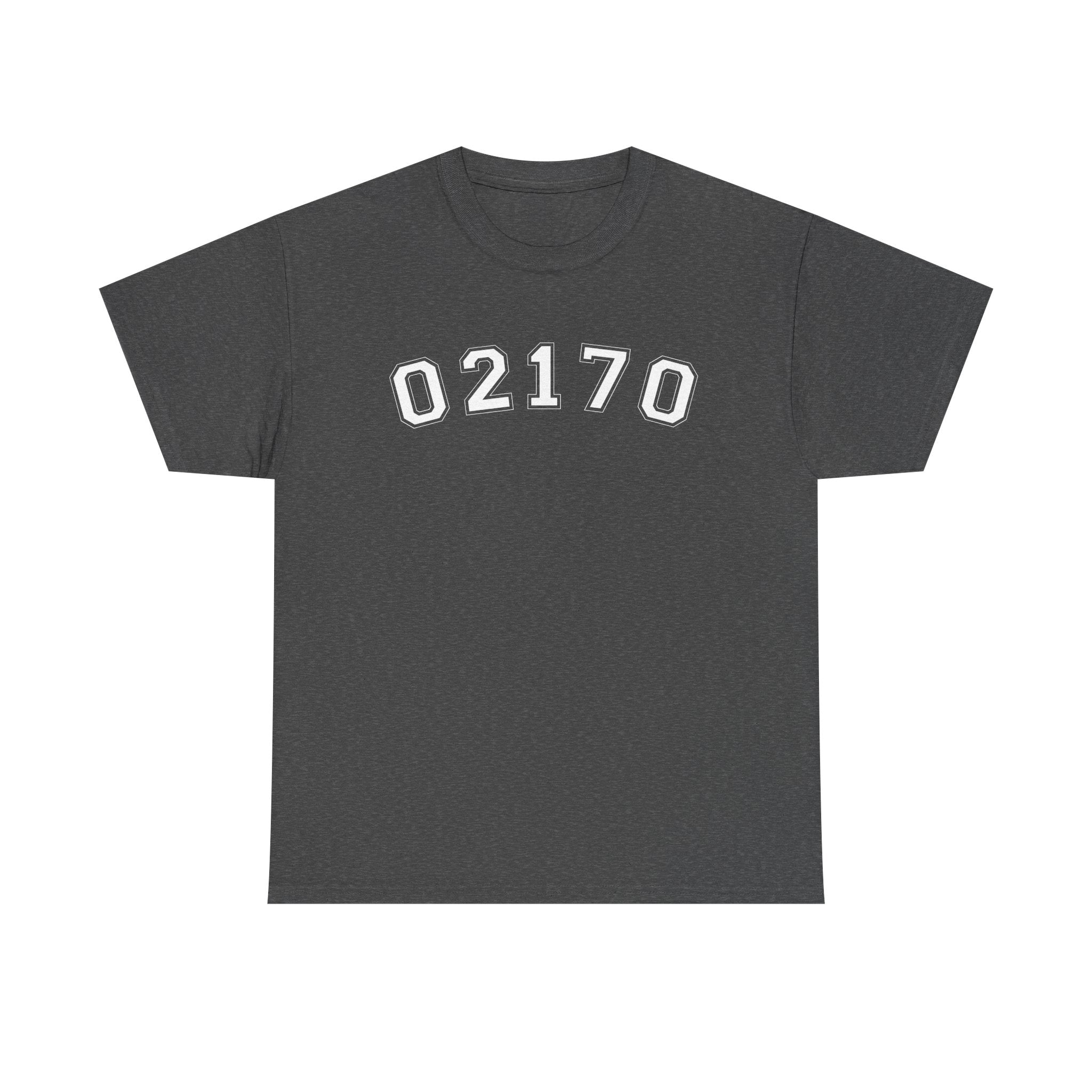 02170- Quincy Zip Code T-shirt White Text