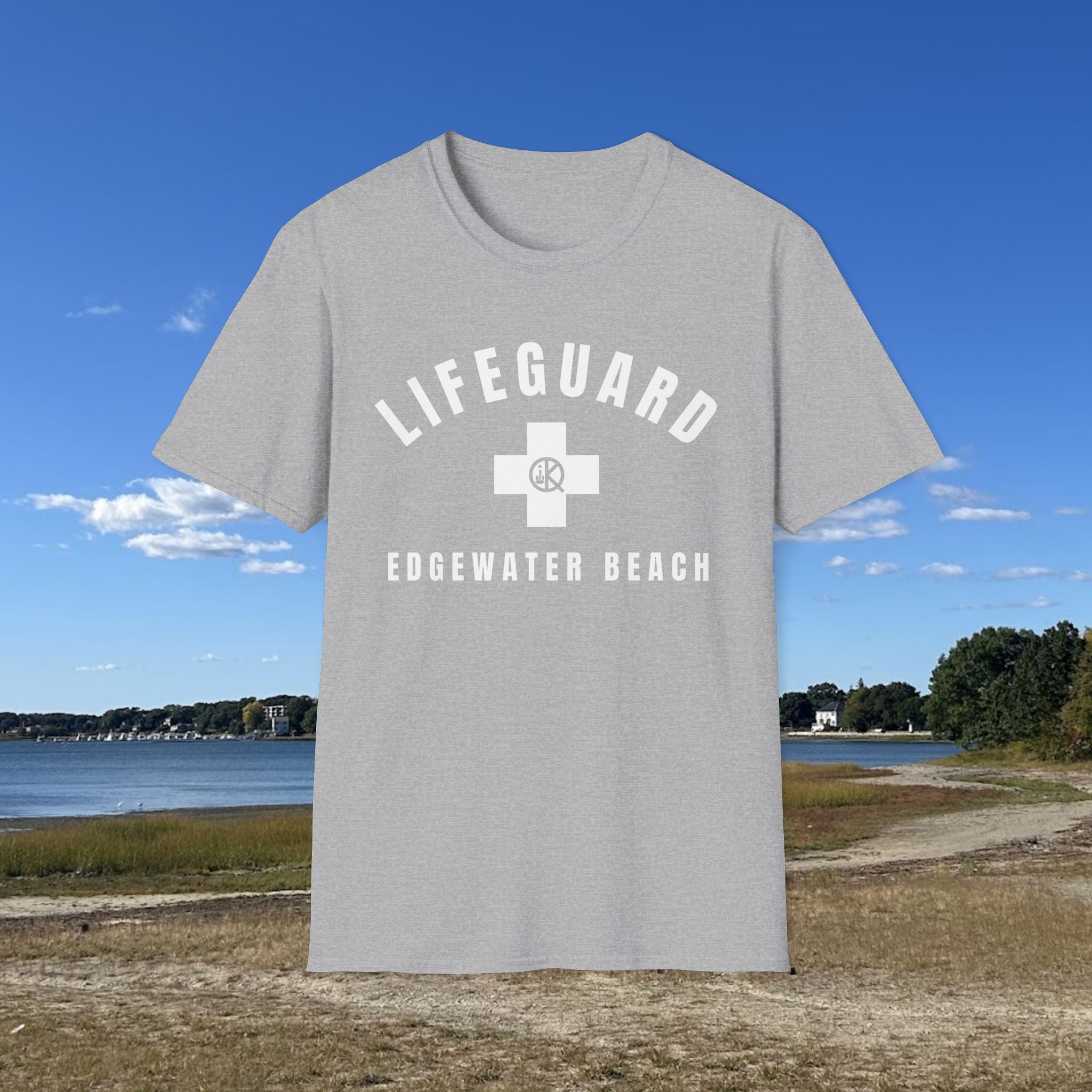 Edgewater Beach Lifeguard T-shirt