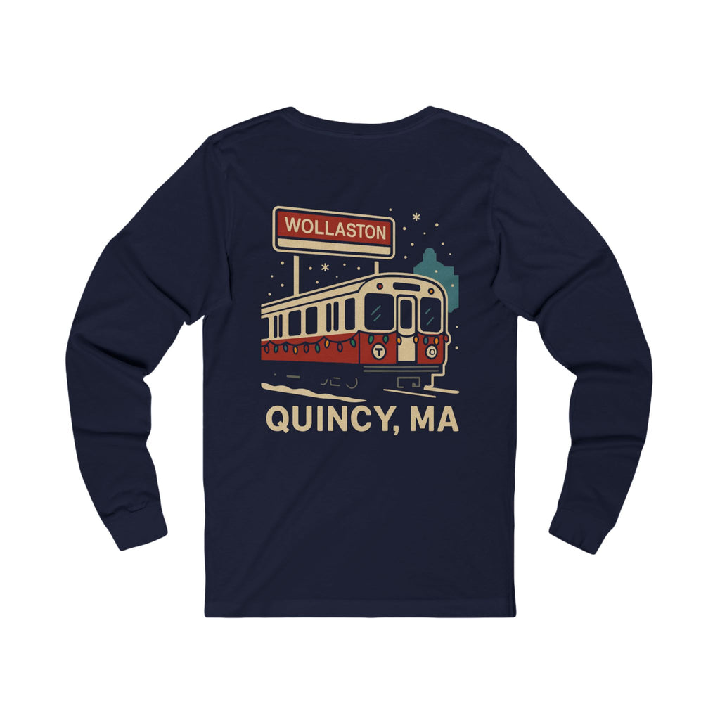 Wollaston Holiday Longsleeve- Red Logo