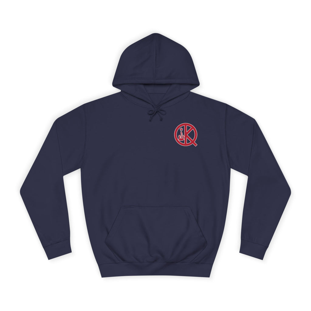 Quincy Kid- Red and Blue Hoodie