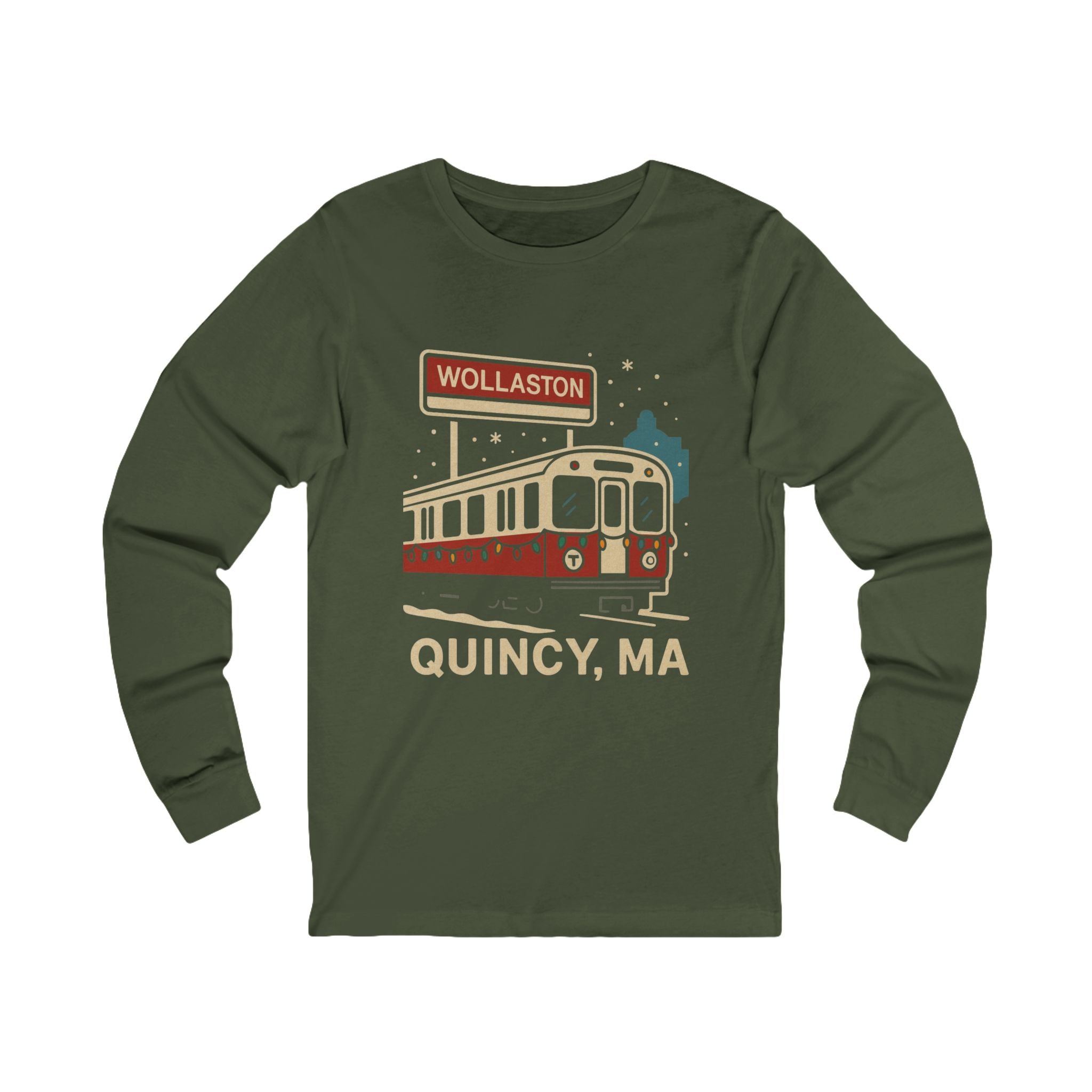 Wollaston Red Line Holiday Longsleeve