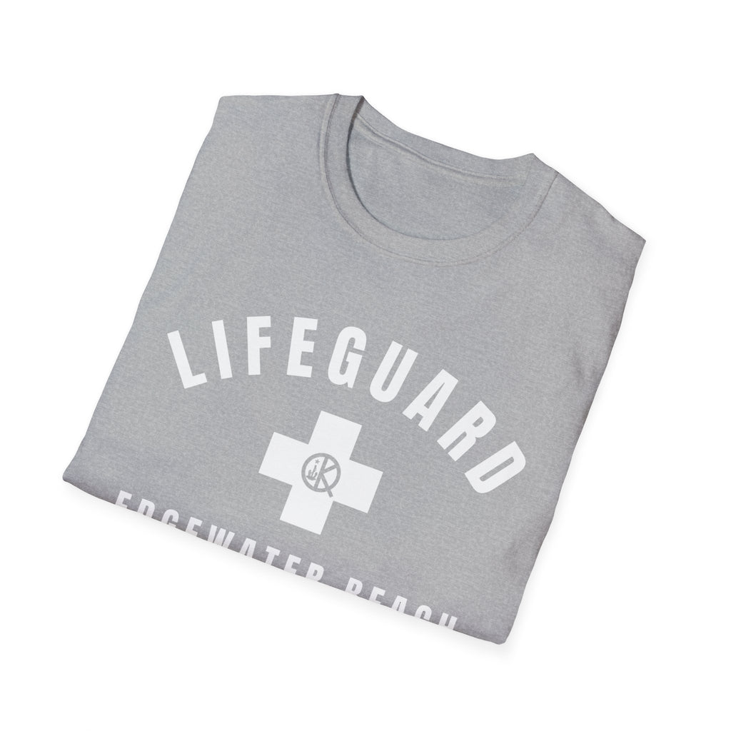 Edgewater Beach Lifeguard T-shirt